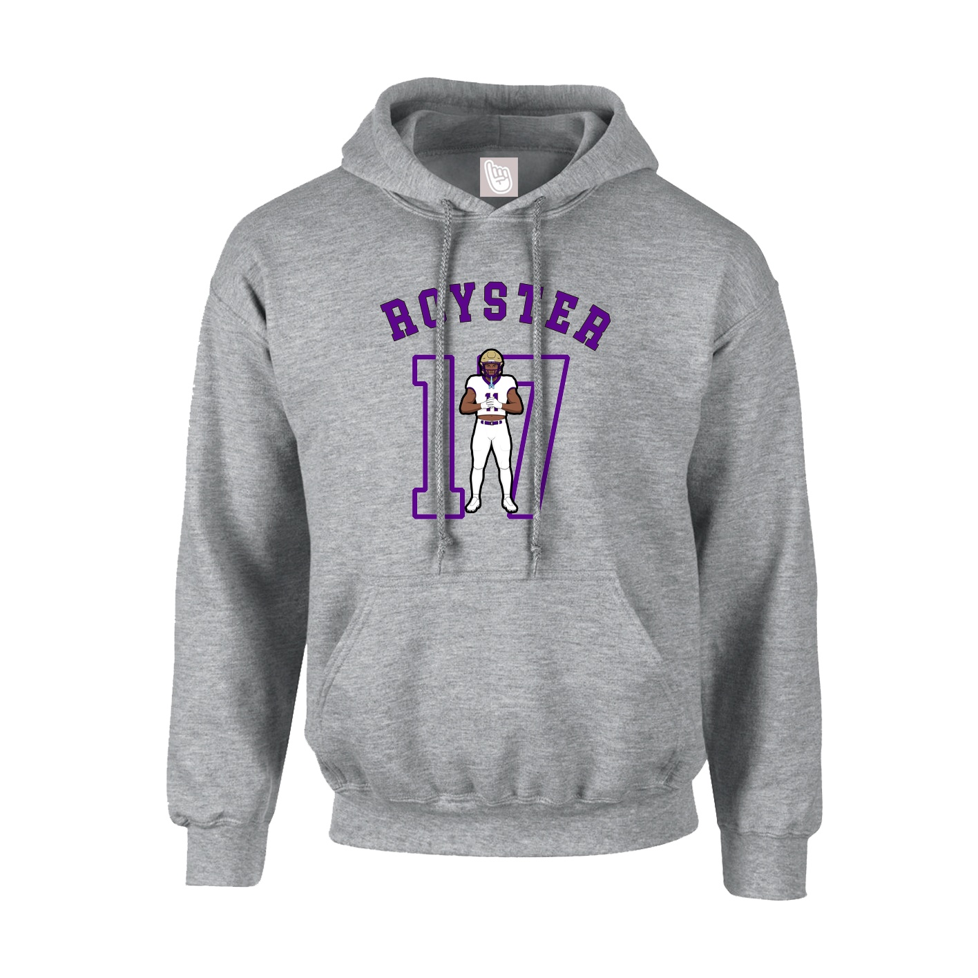 Hoodie — Shirsey Arch in Grey