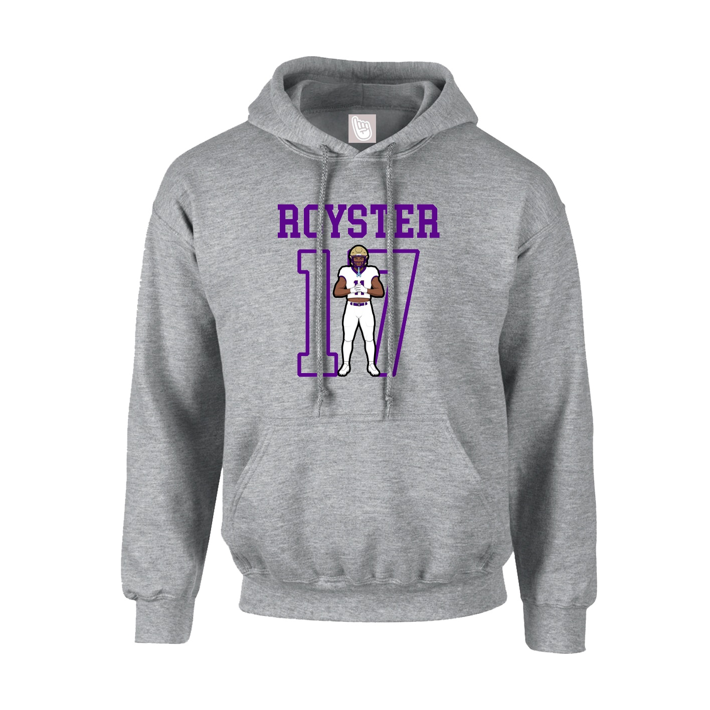 Hoodie — Shirsey in Grey