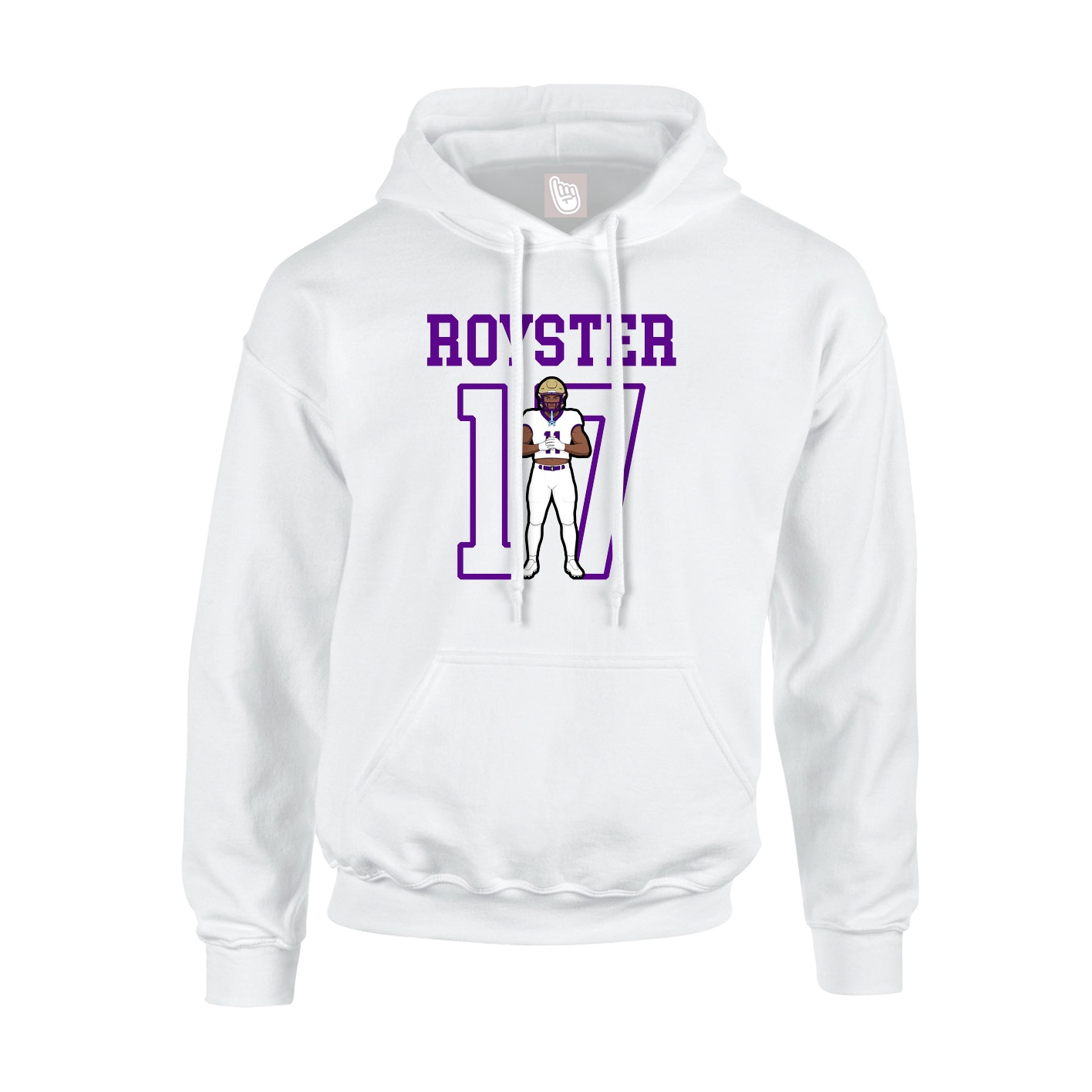 Youth Hoodie — Shirsey in White