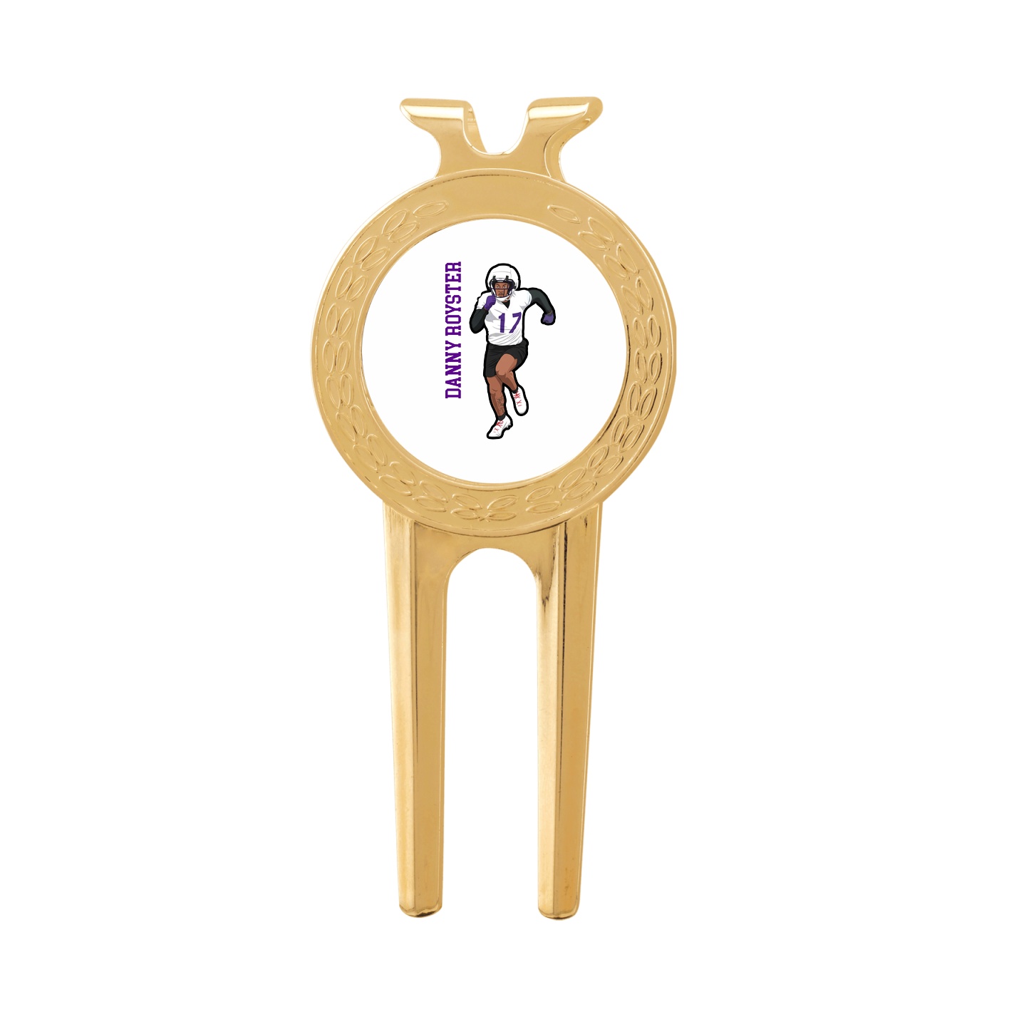 Divot Tool with Ball Marker — Name Vertical in Classic