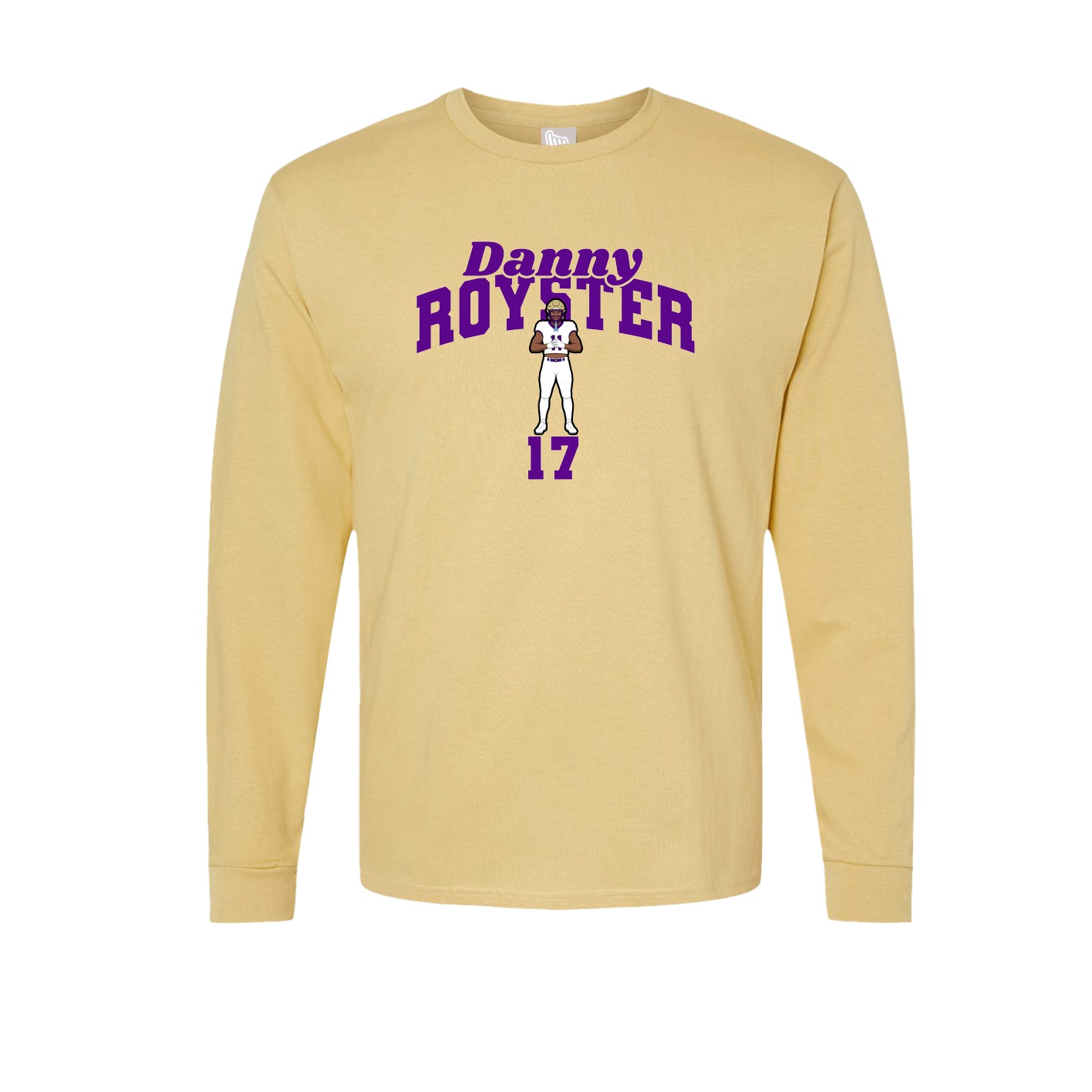 Long Sleeve Tee — Signature Arch in Vegas Gold