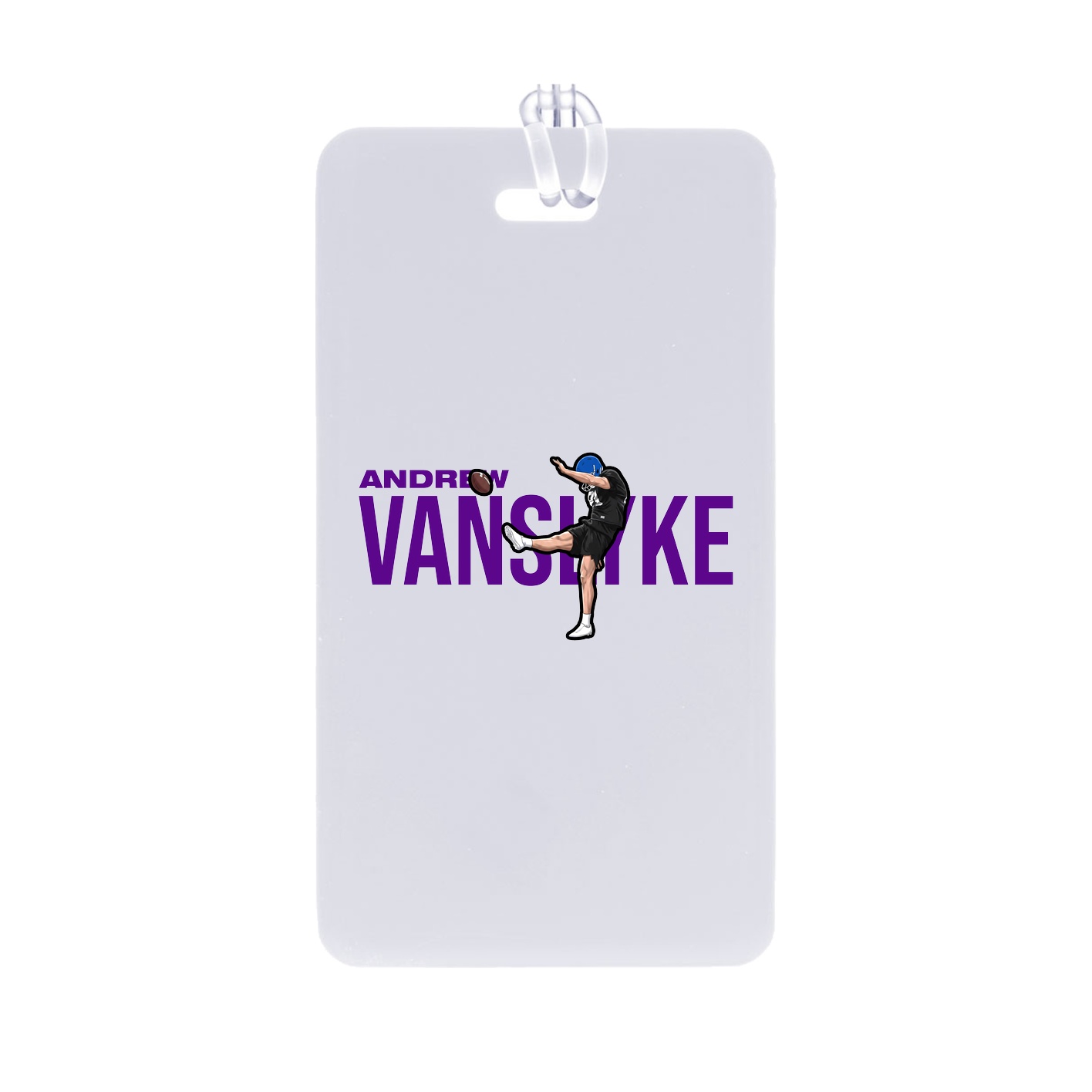 Bag Tag — Player Name in Classic