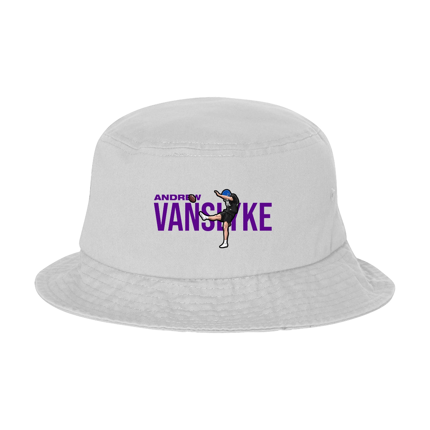 Bucket Cap — Player Name in White