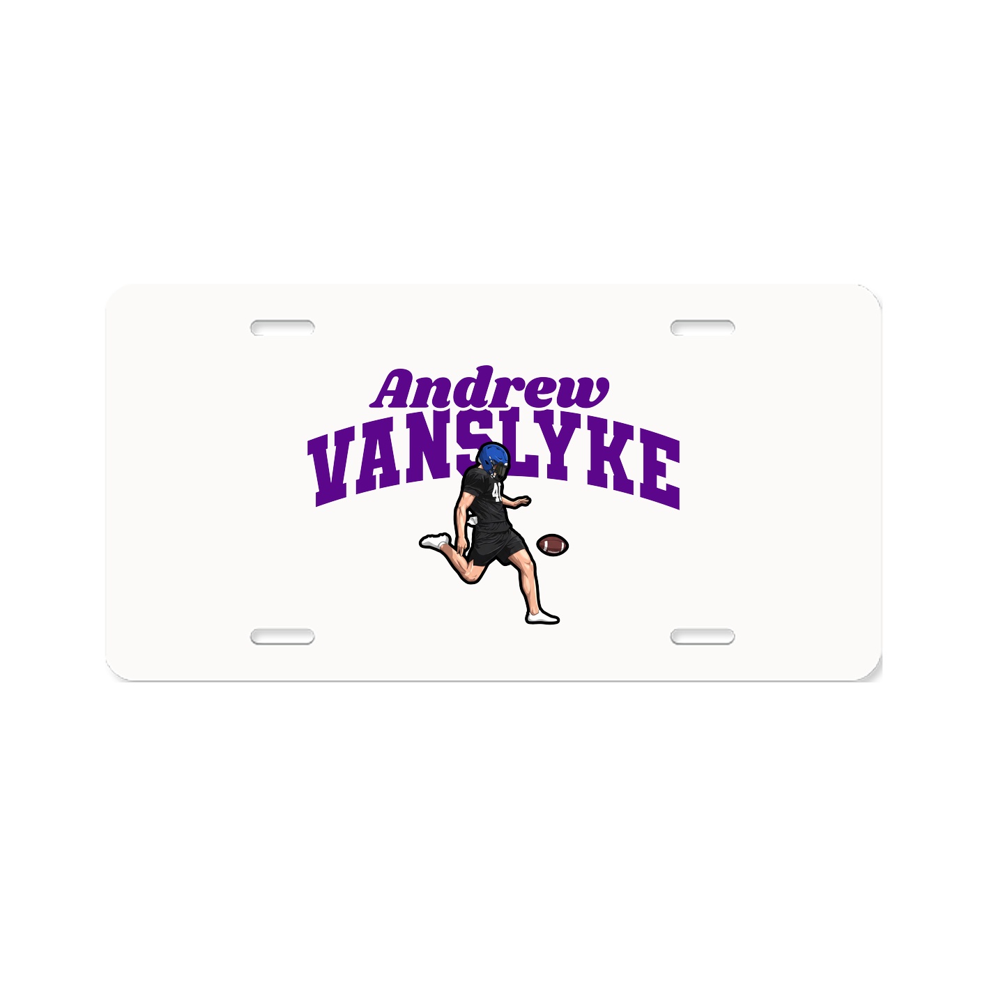 License Plate — Signature Arch in Classic