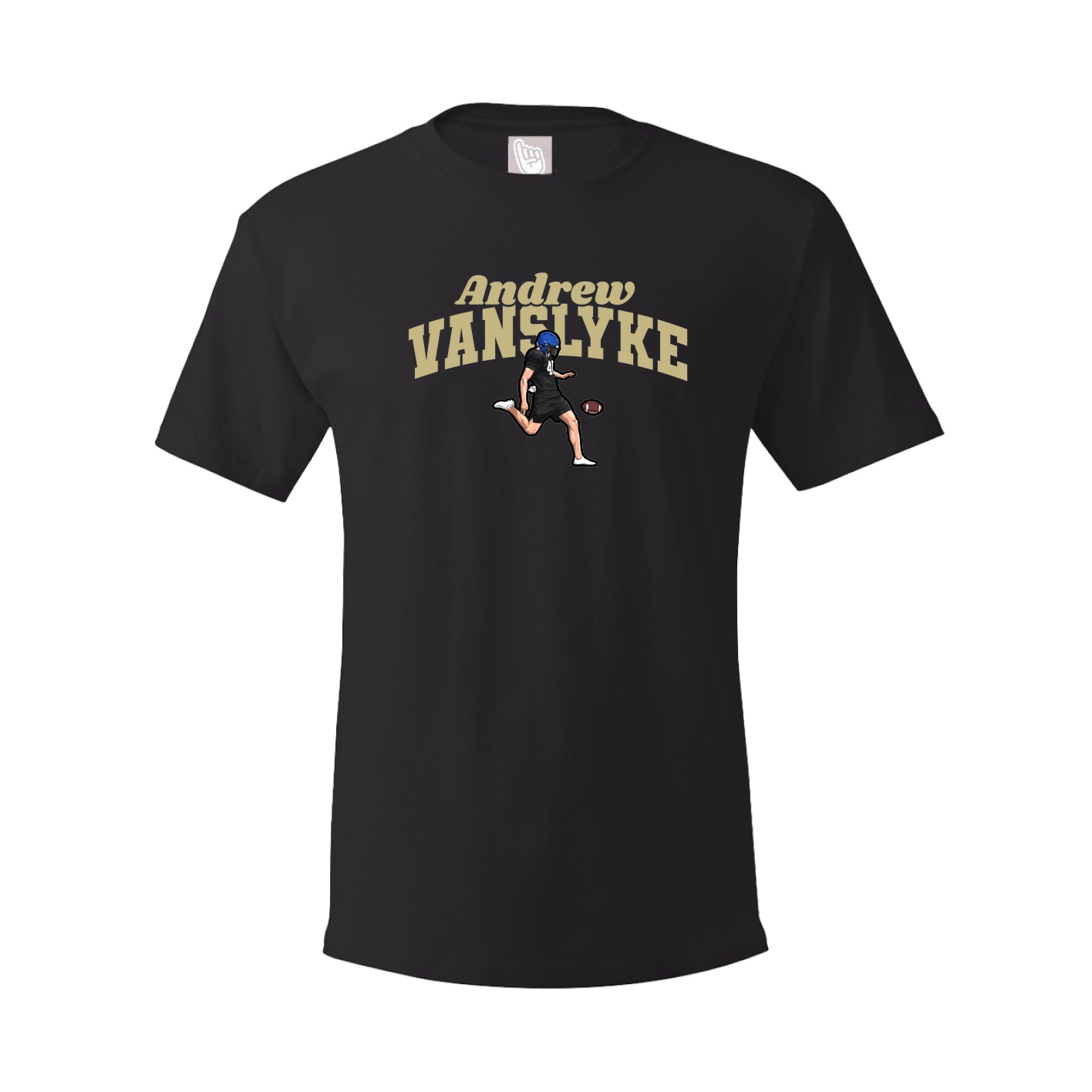 Youth Tee — Signature Arch in Black