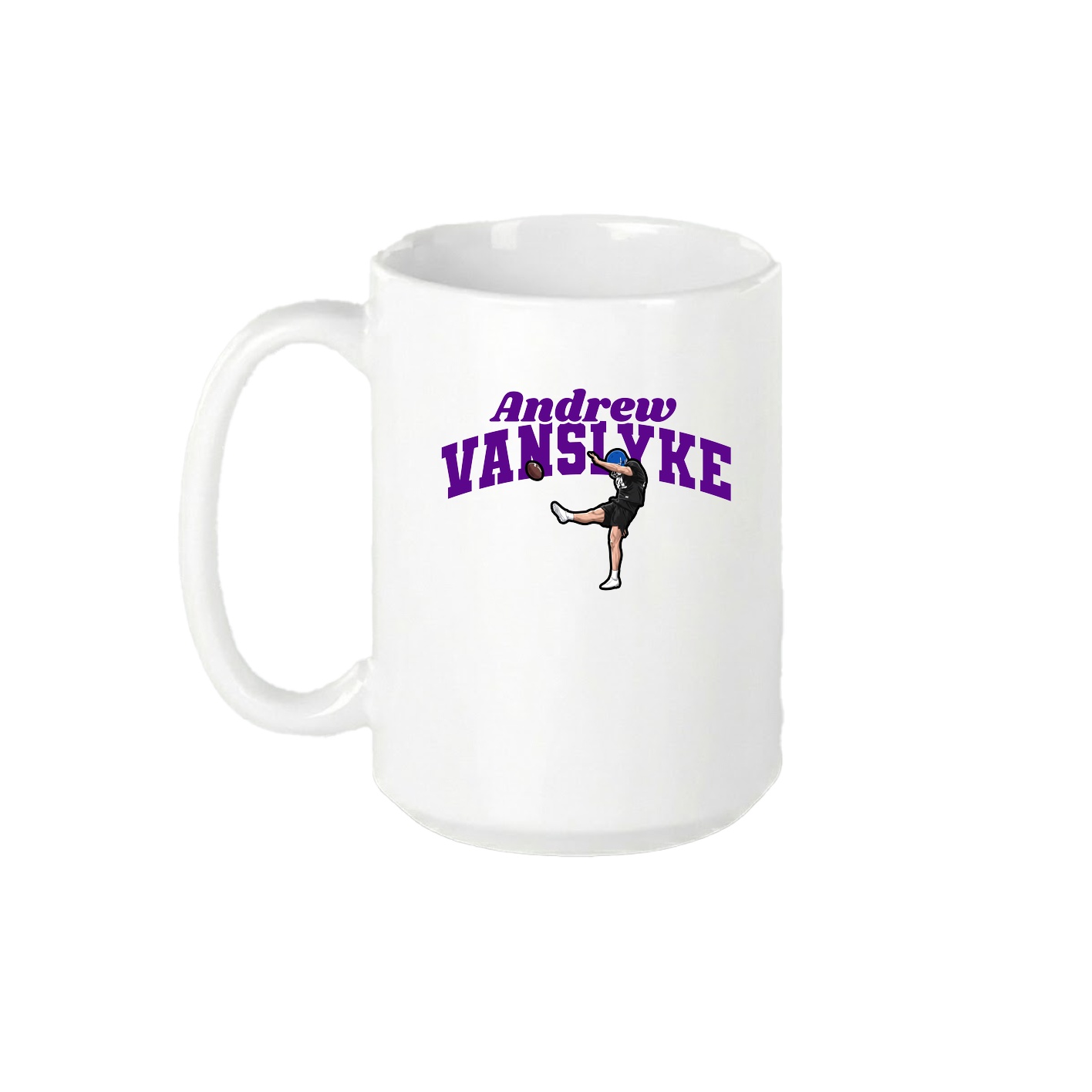 15oz Coffee Mug — Signature Arch in White