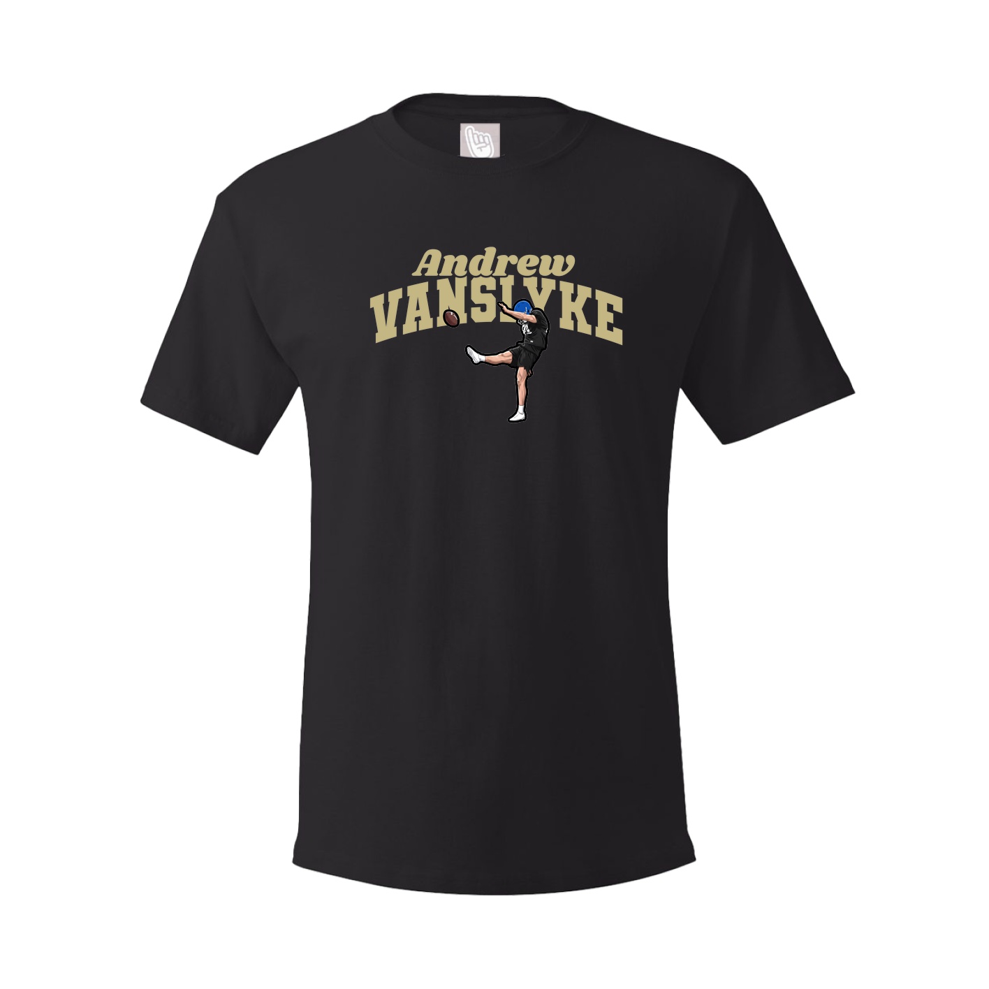 Youth Tee — Signature Arch in Black