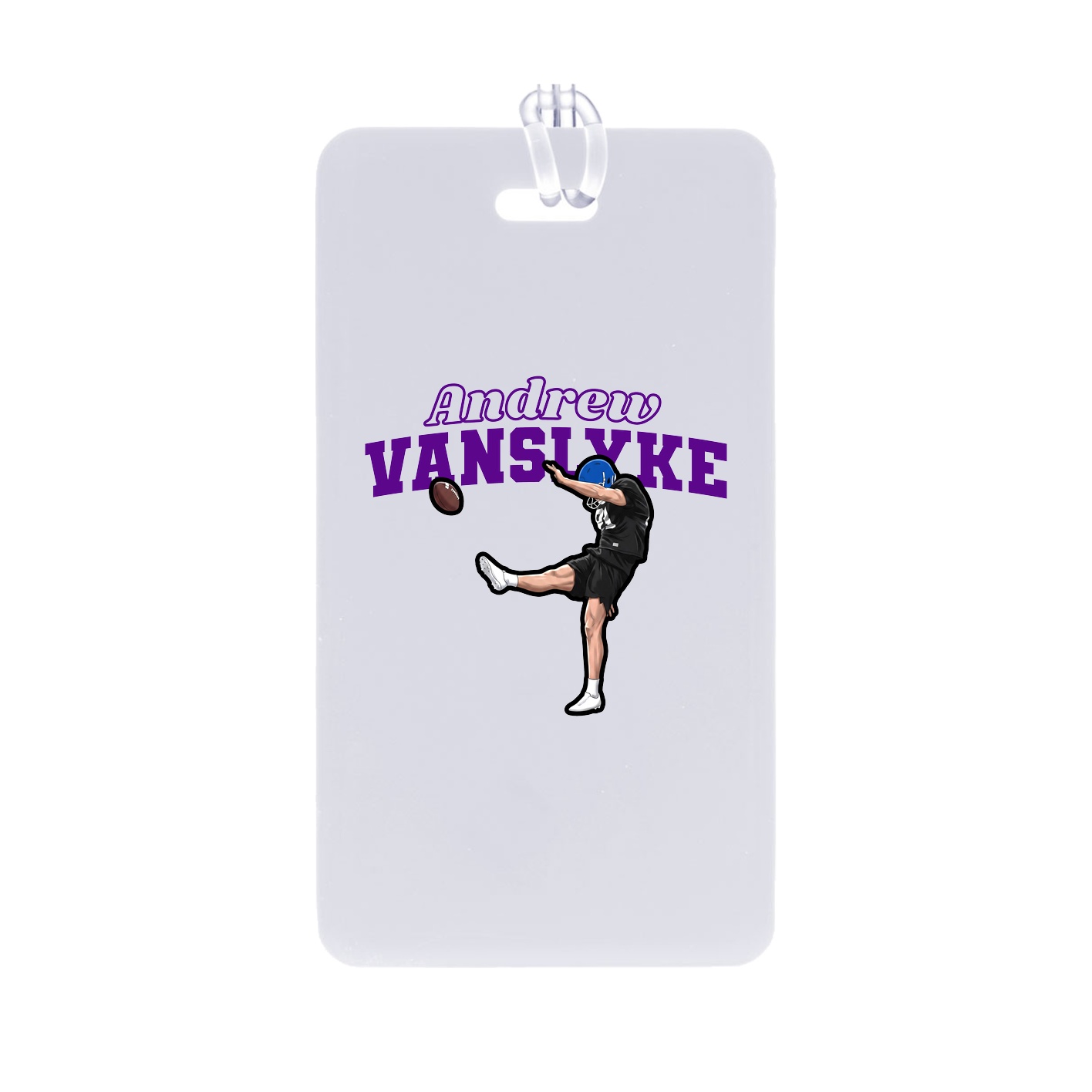 Bag Tag — Name Arch in Classic