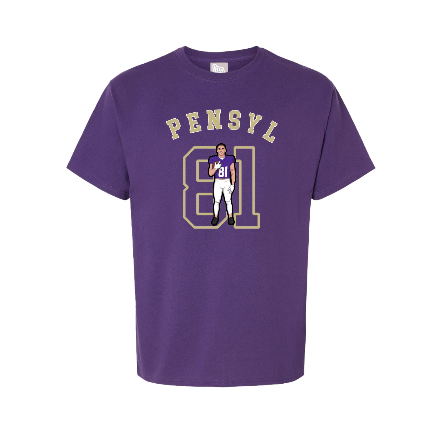 Youth Tee — Shirsey Arch in Purple