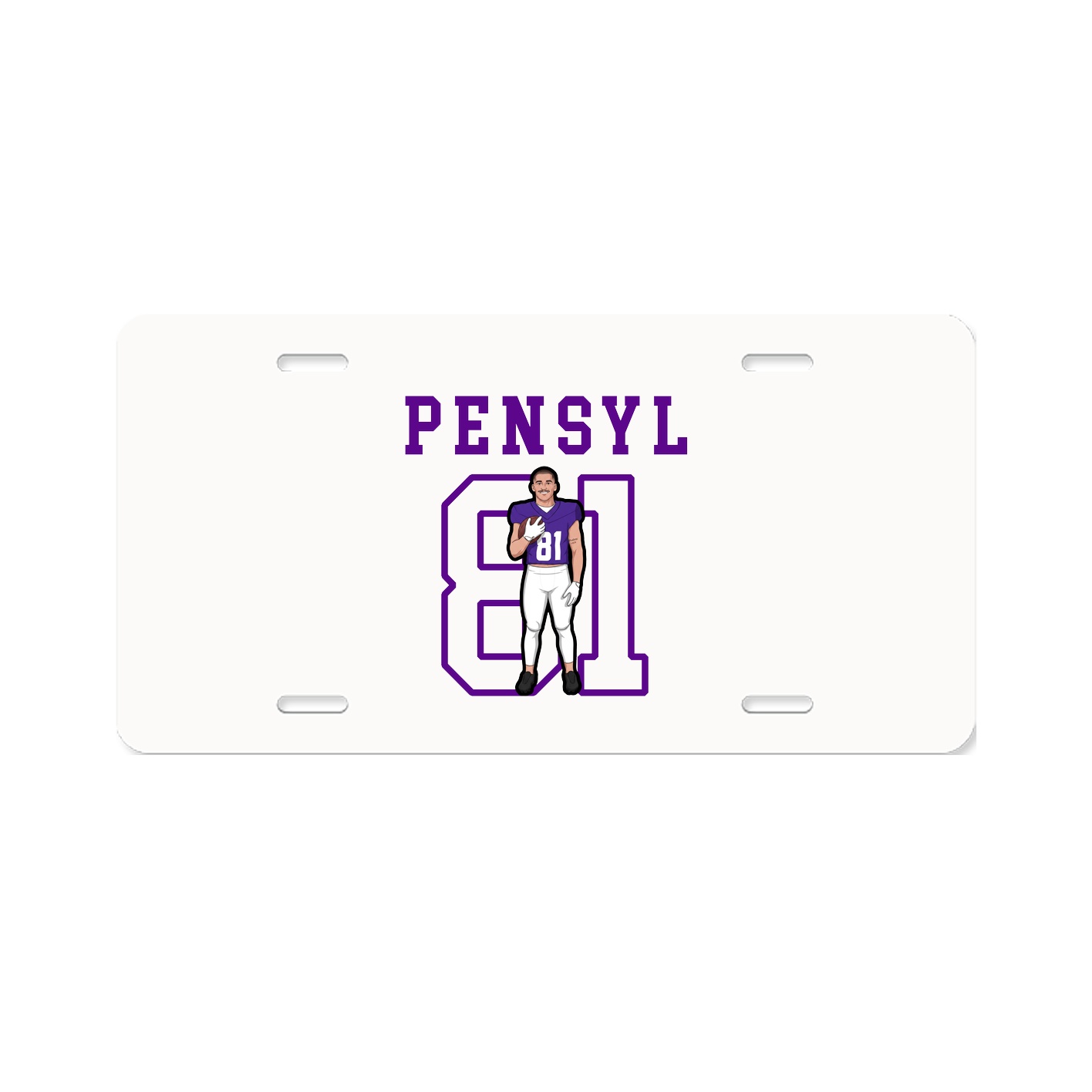 License Plate — Shirsey in Classic