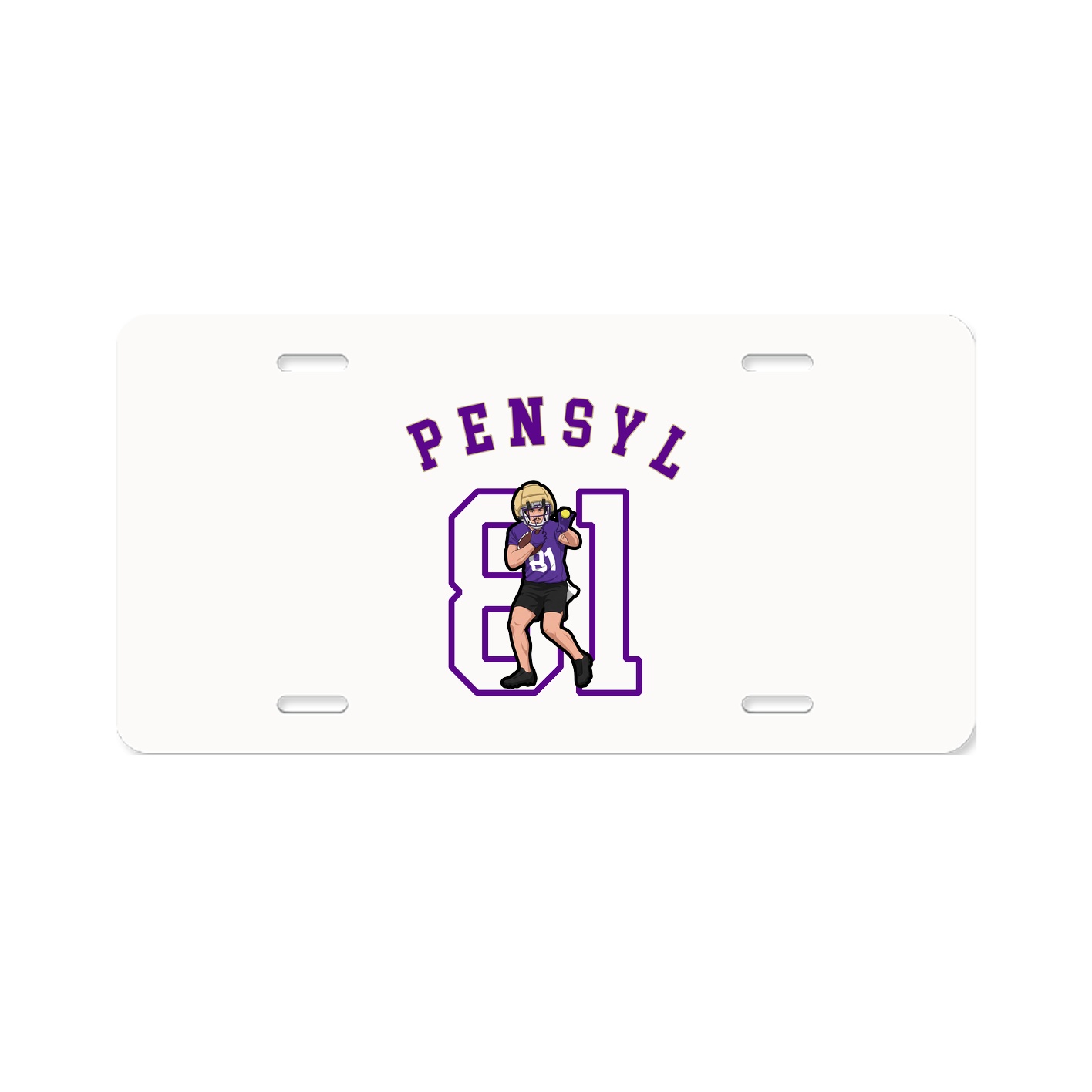 License Plate — Shirsey Arch in Classic