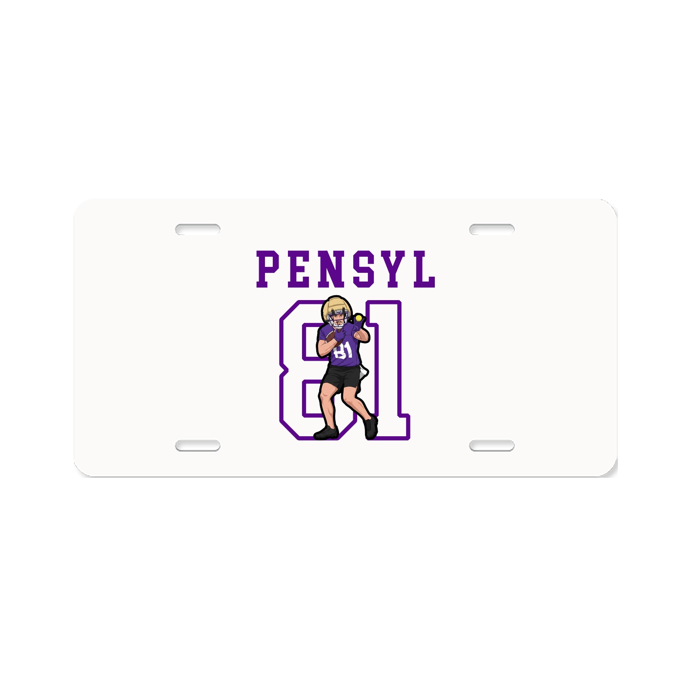 License Plate — Shirsey in Classic