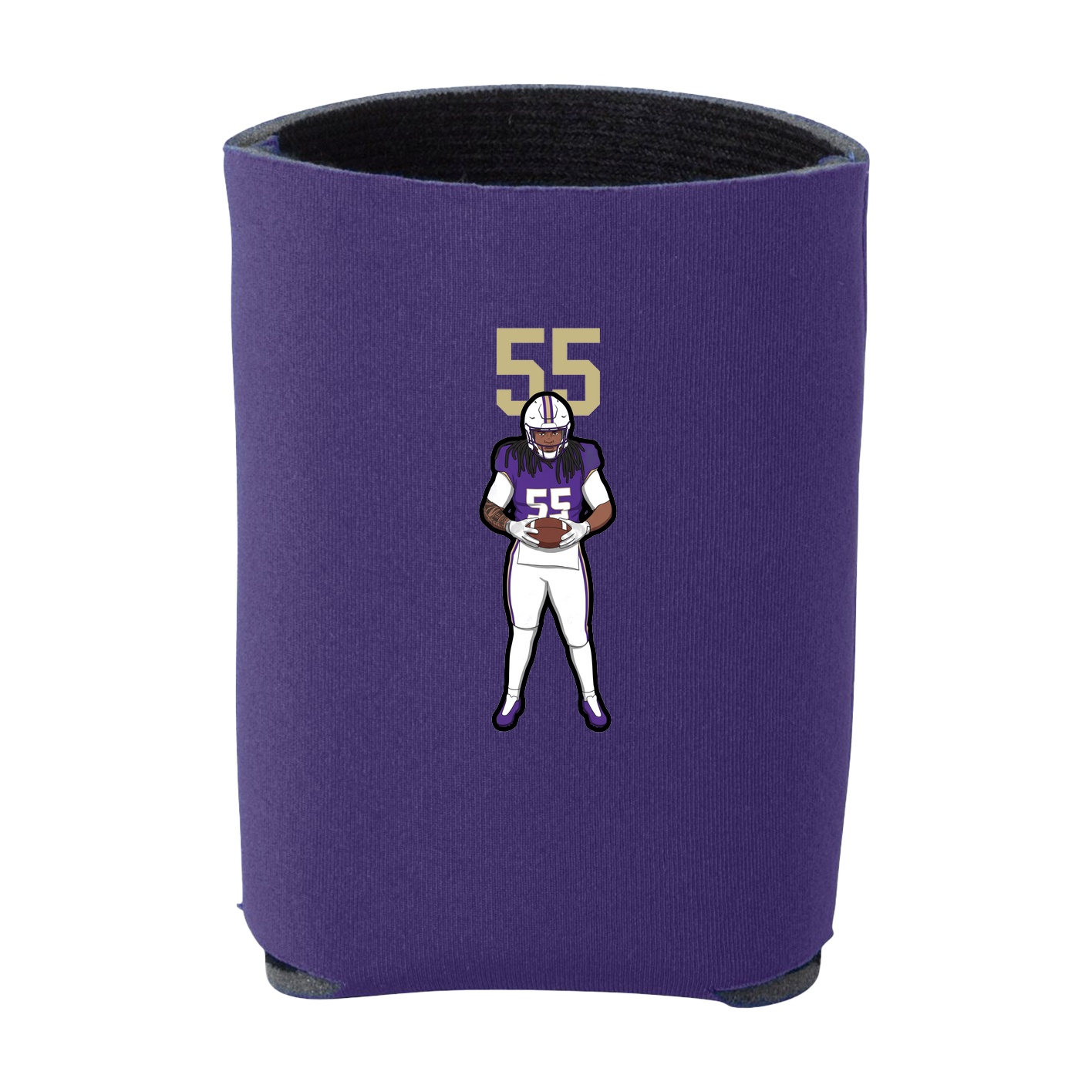 Can Holder — Number Top in Purple