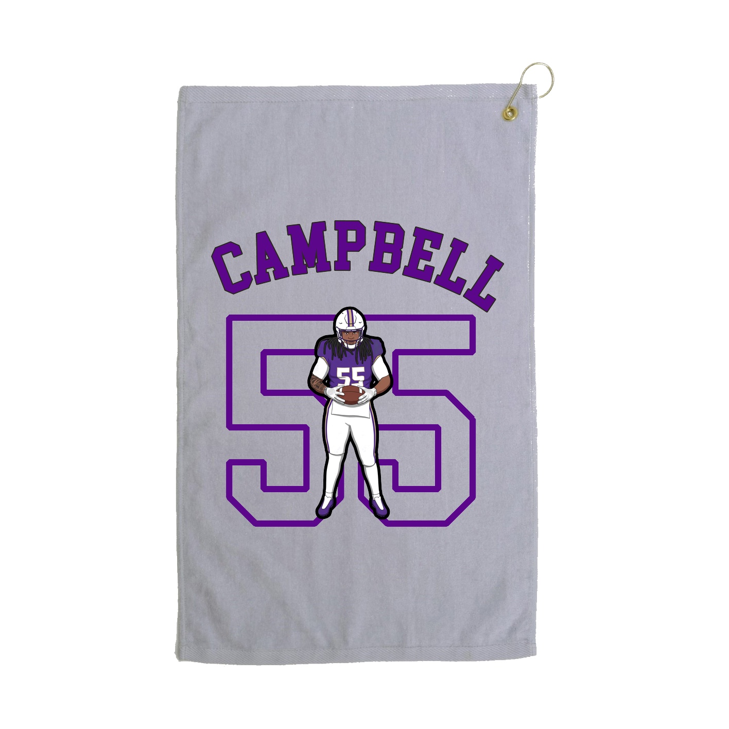 Golf Towel — Shirsey Arch in Grey