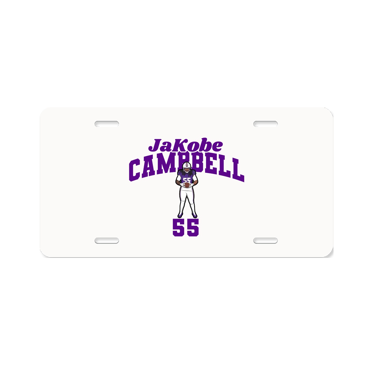 License Plate — Signature Arch in Classic