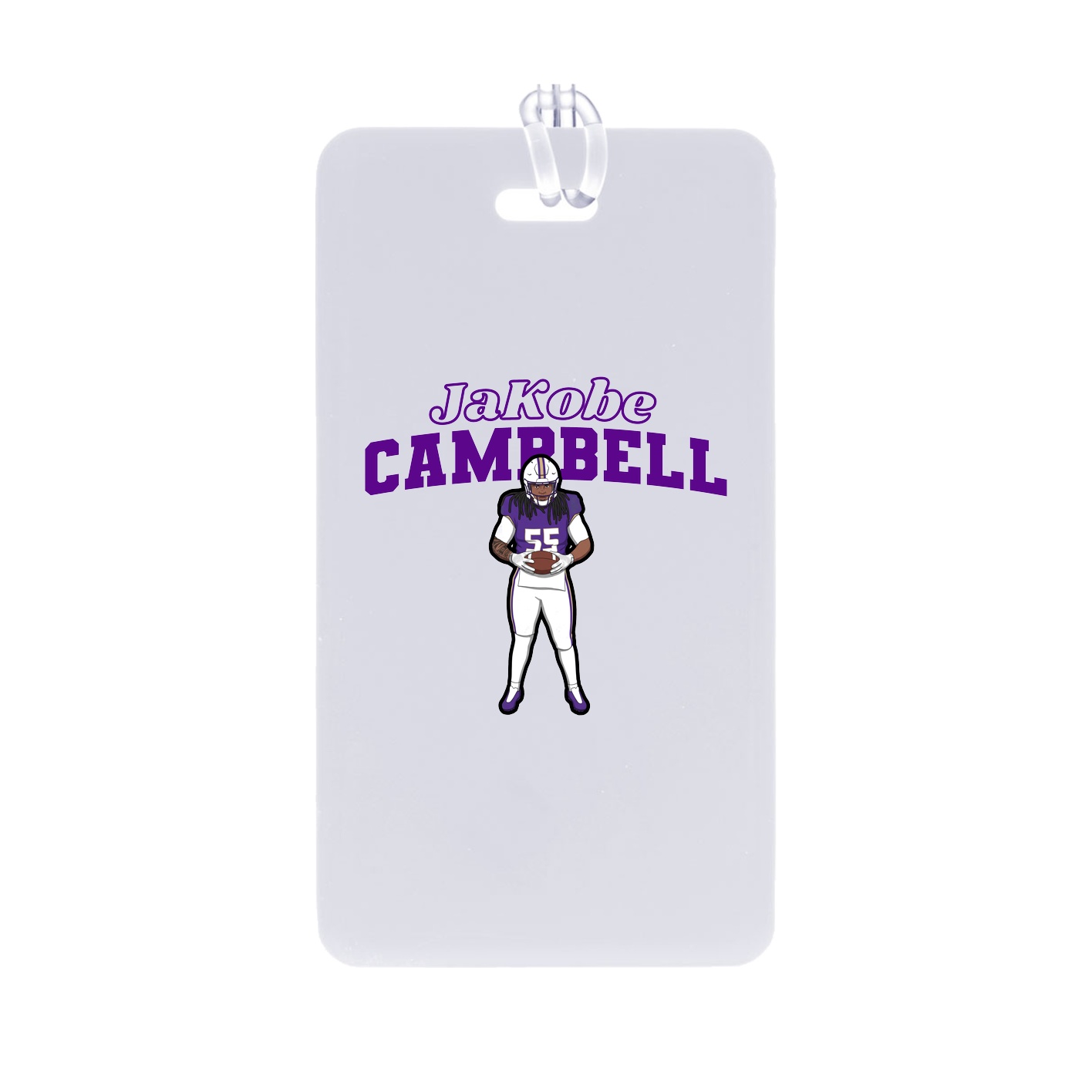 Bag Tag — Name Arch in Classic