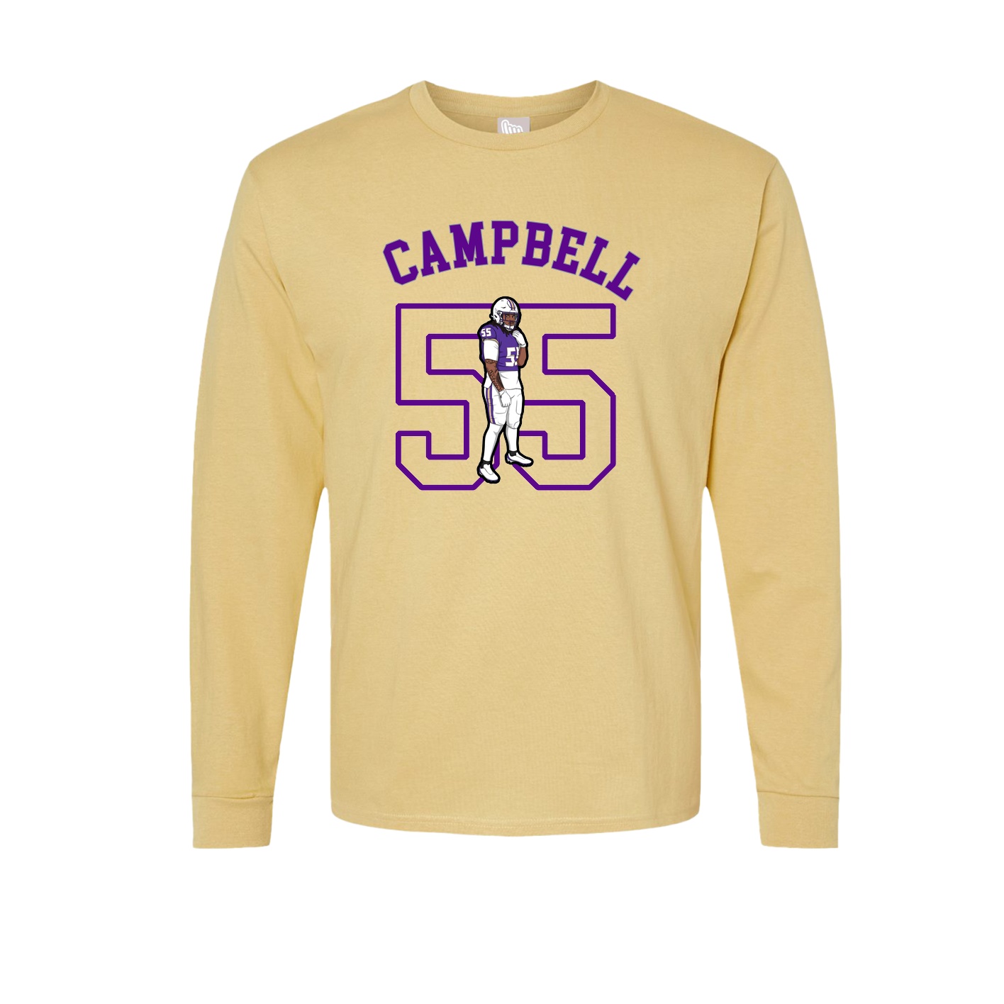 Long Sleeve Tee — Shirsey Arch in Vegas Gold