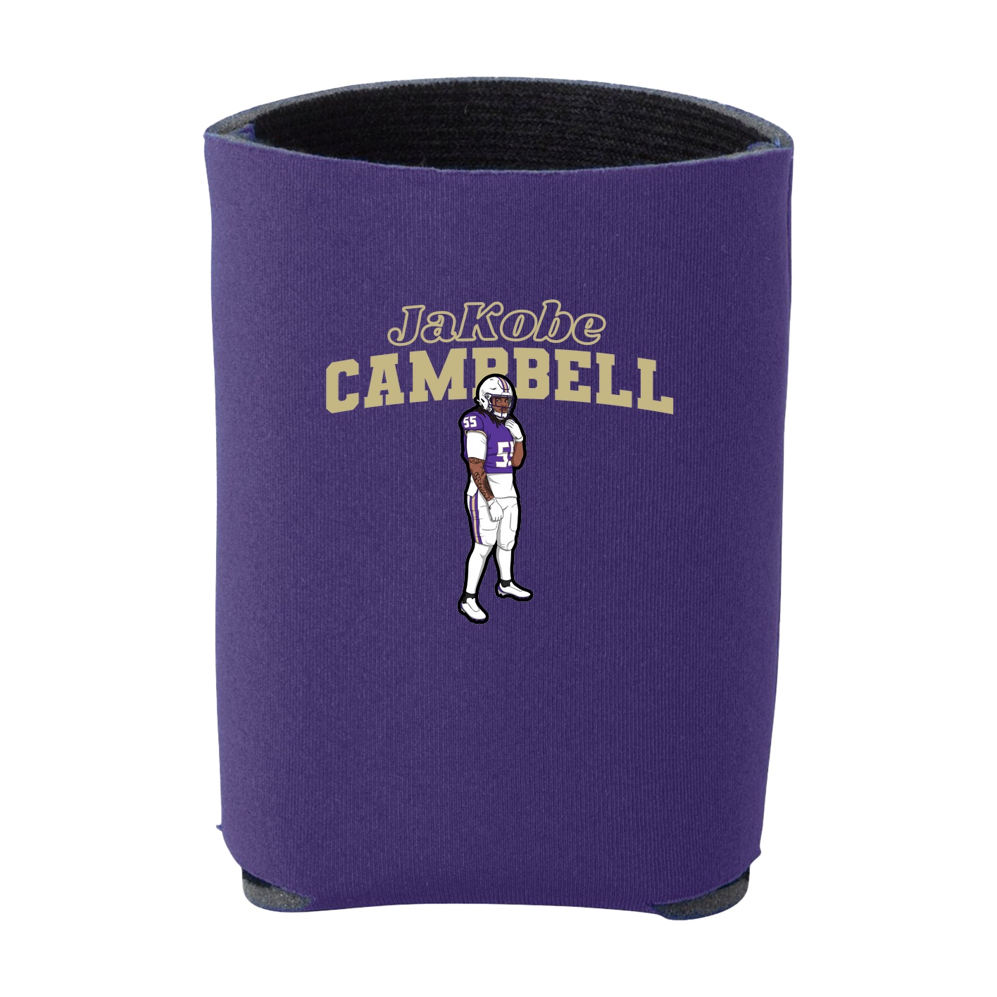 Can Holder — Name Arch in Purple