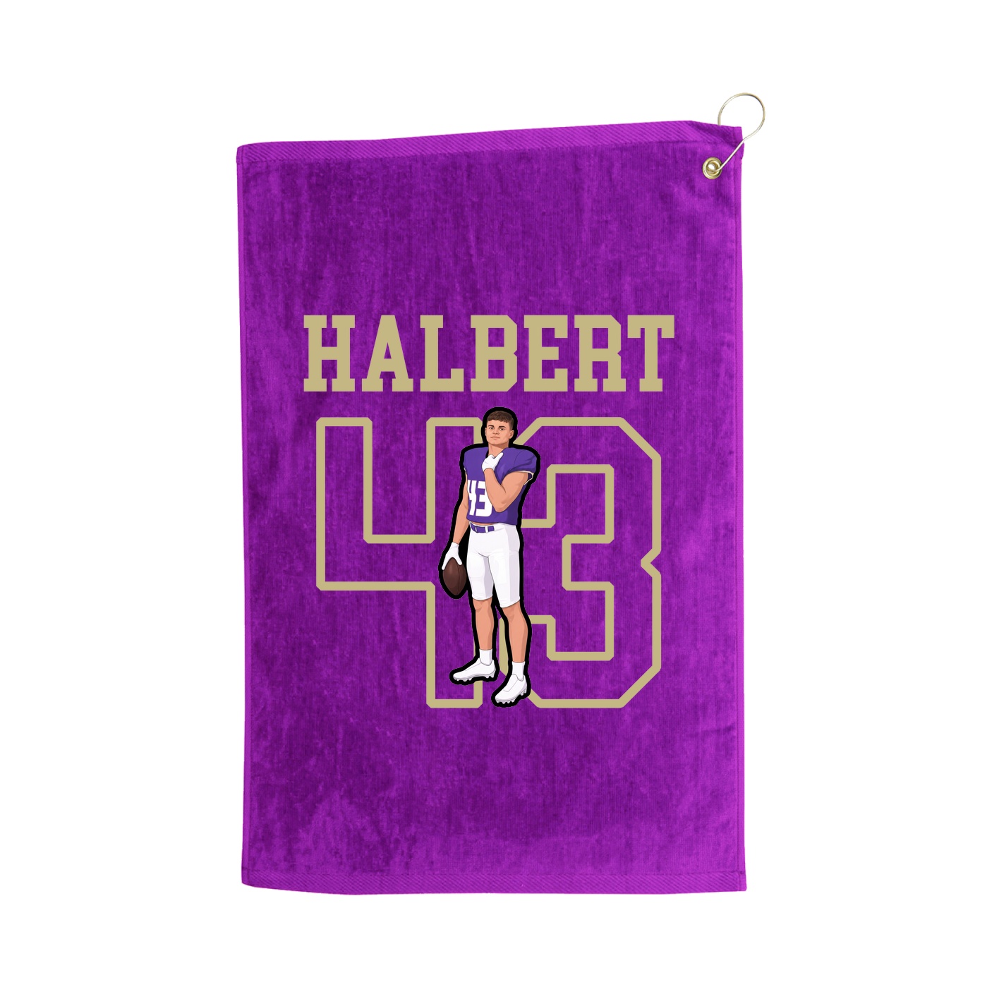 Golf Towel — Shirsey in Purple