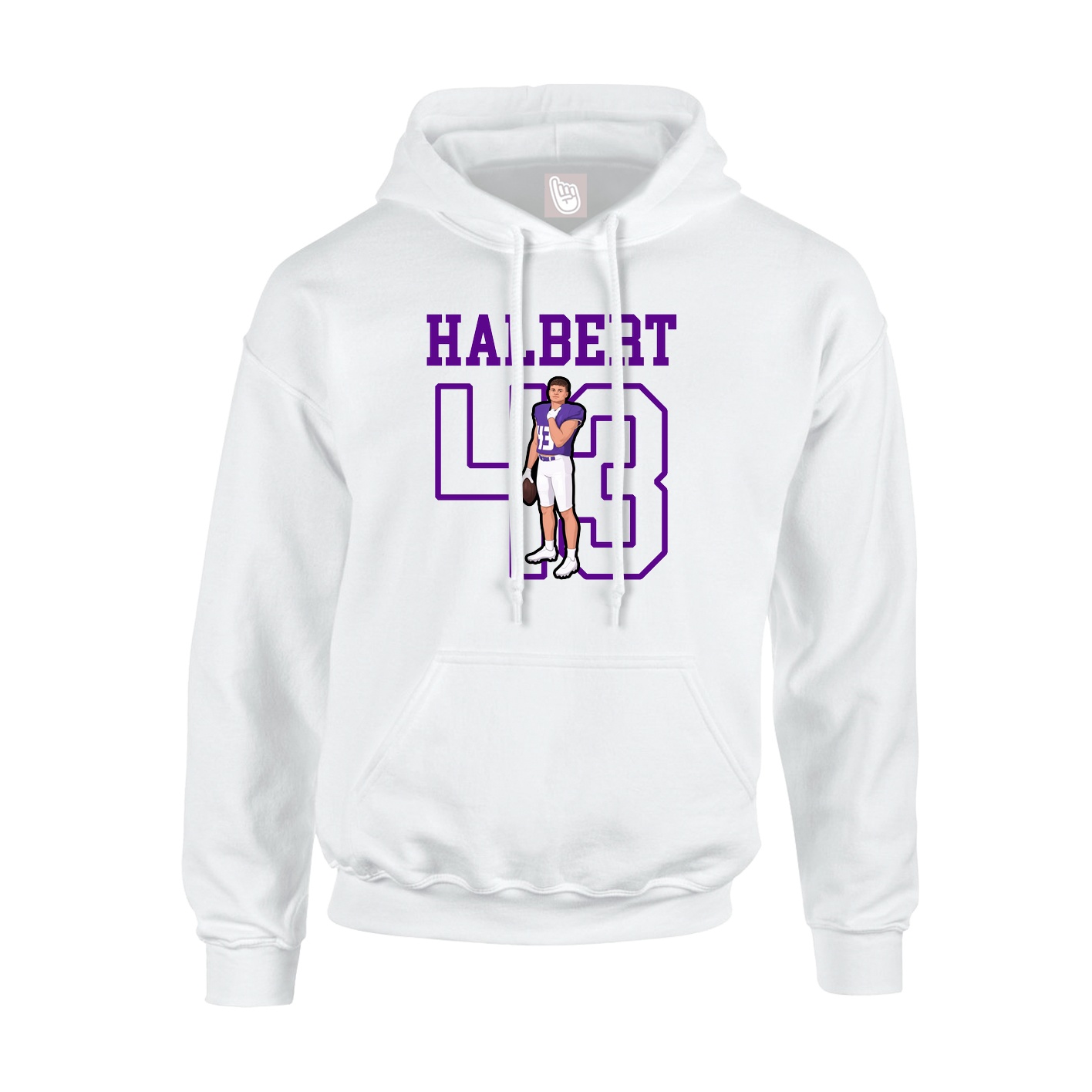 Youth Hoodie — Shirsey in White