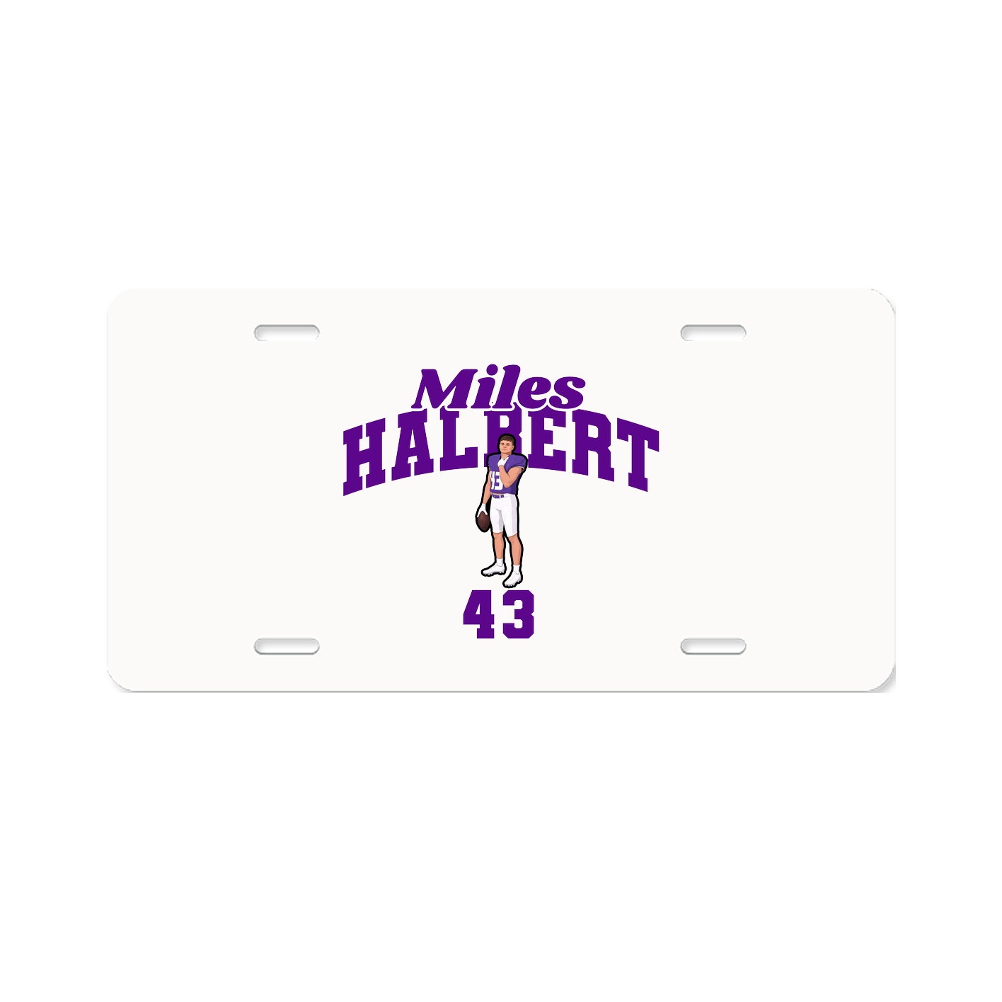 License Plate — Signature Arch in Classic