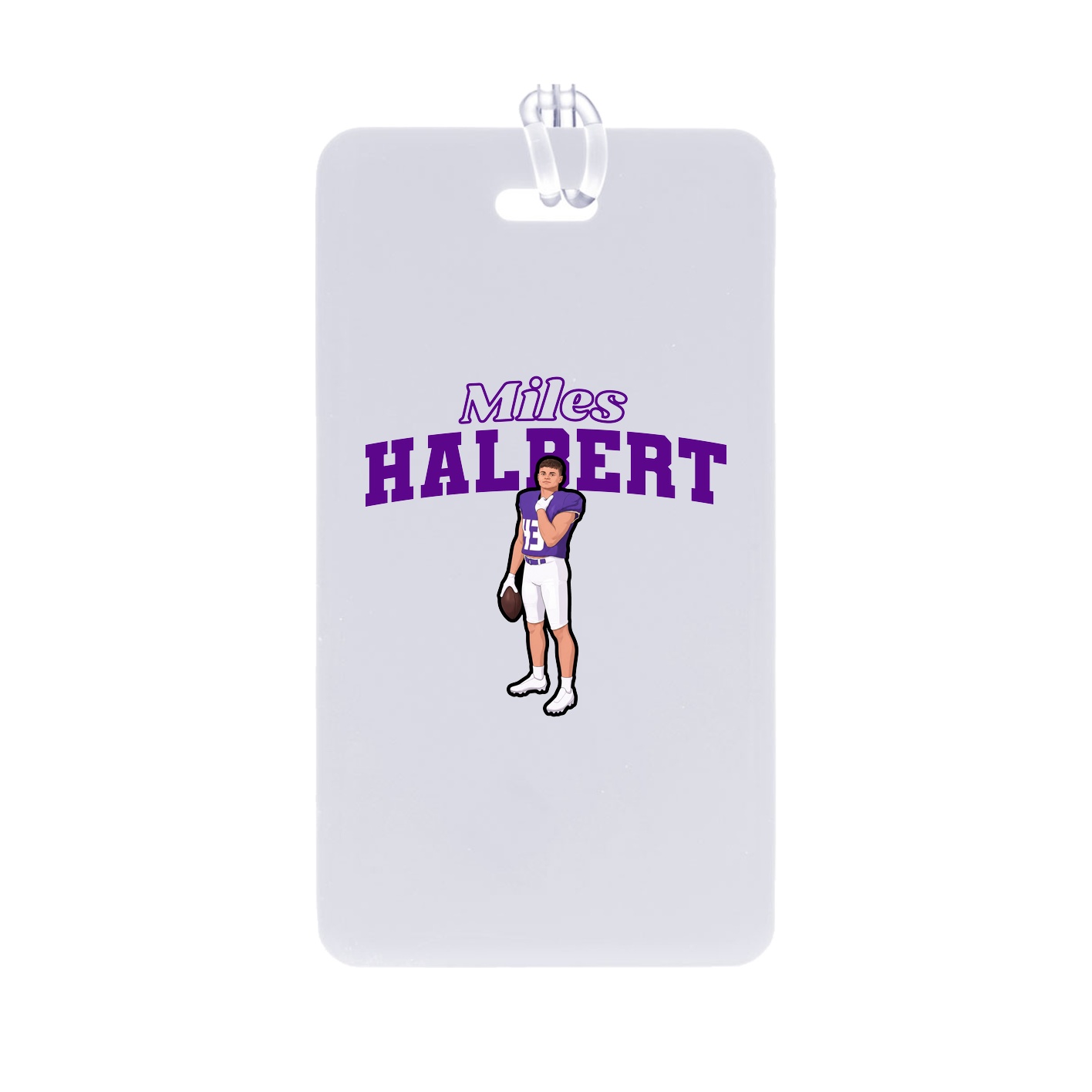 Bag Tag — Name Arch in Classic