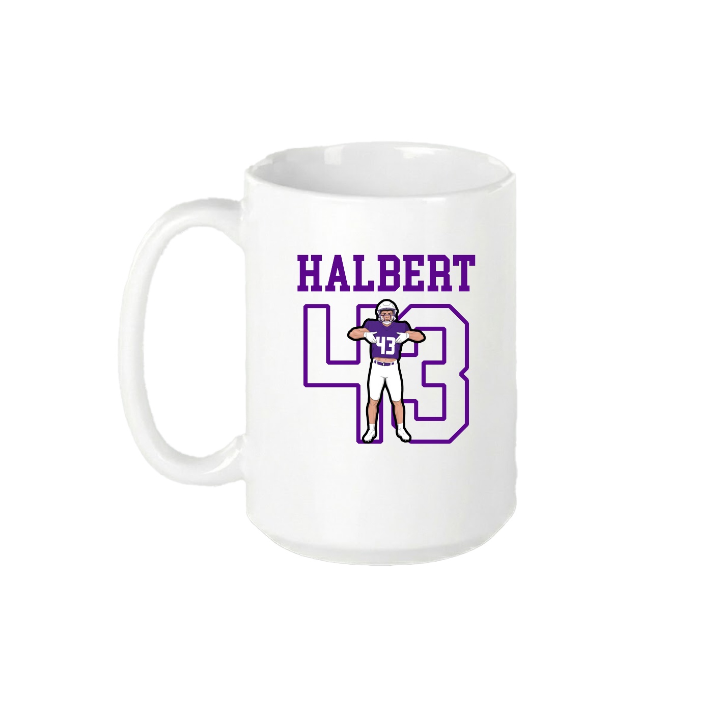 15oz Coffee Mug — Shirsey in White