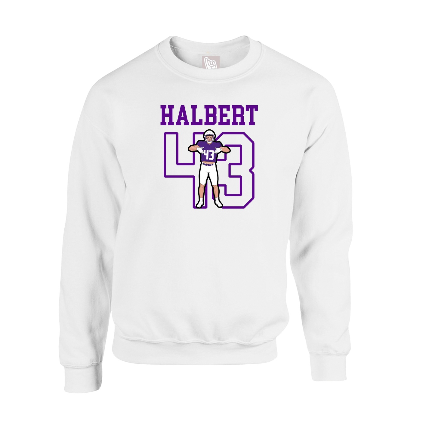 Fleece Crew — Shirsey in White