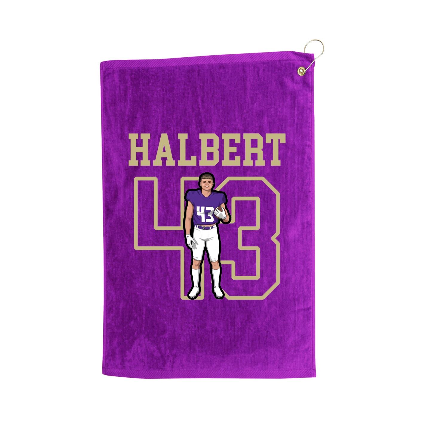 Golf Towel — Shirsey in Purple