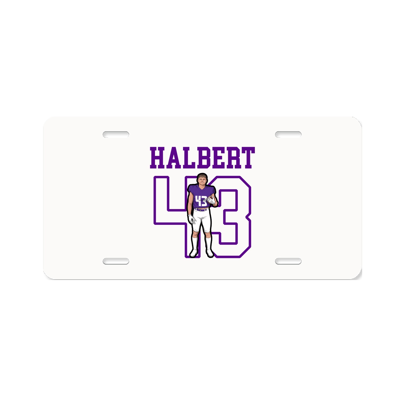 License Plate — Shirsey in Classic