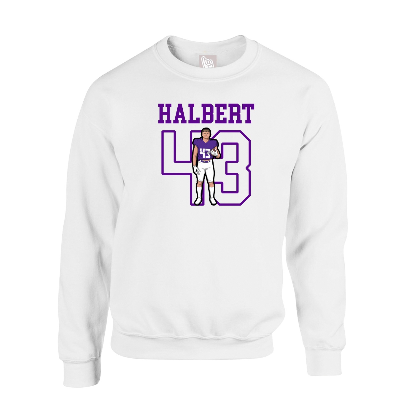 Fleece Crew — Shirsey in White