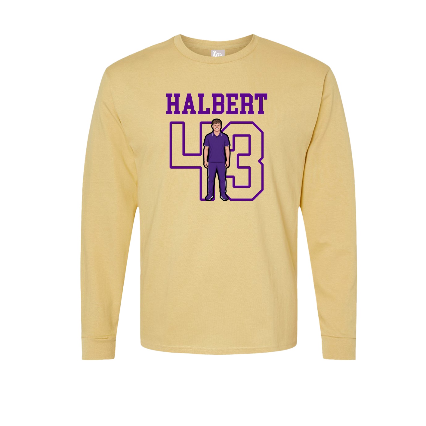 Long Sleeve Tee — Shirsey in Vegas Gold