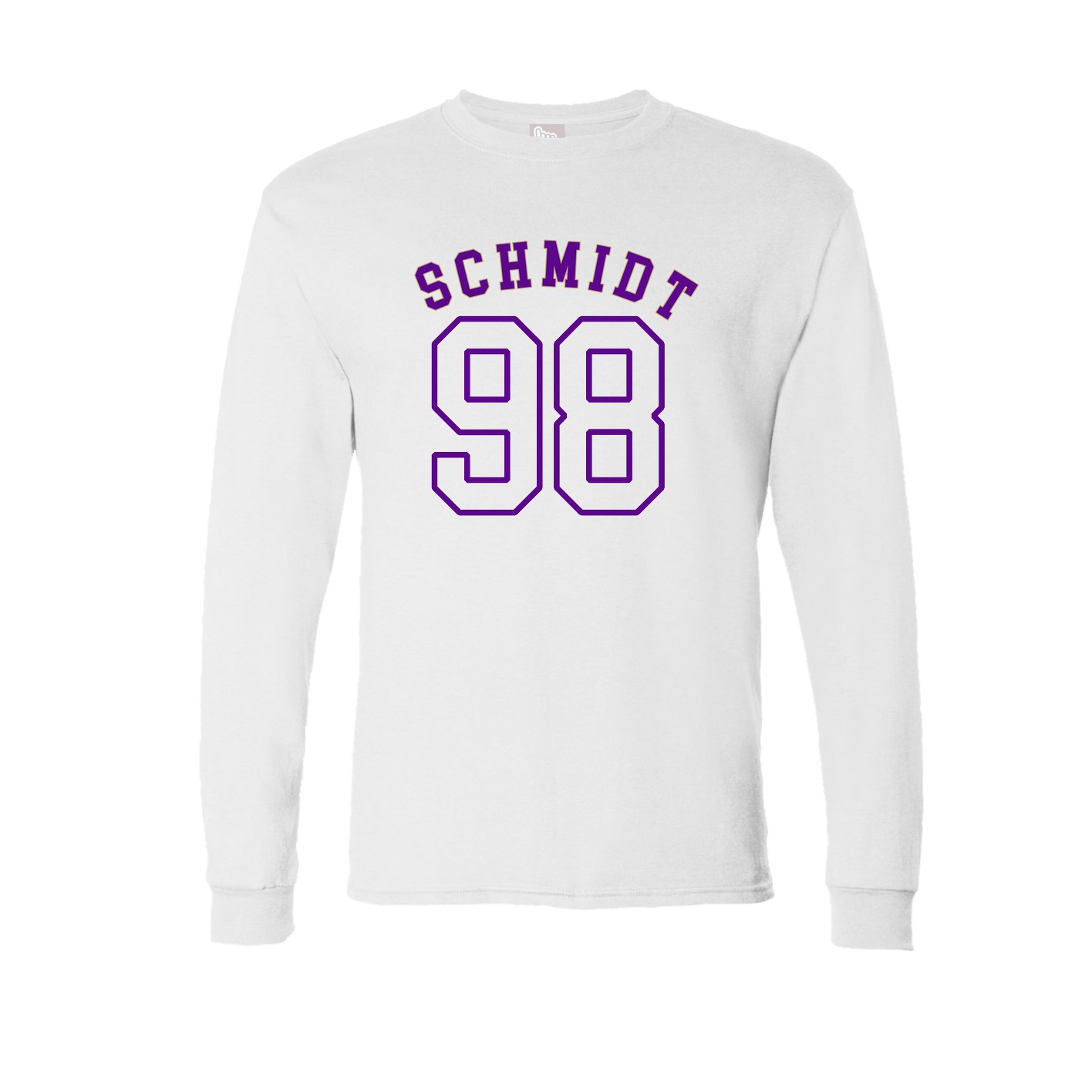 Long Sleeve Tee — Shirsey Arch in White