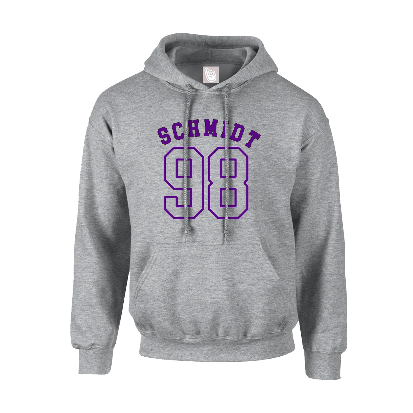 Youth Hoodie — Shirsey Arch in Grey