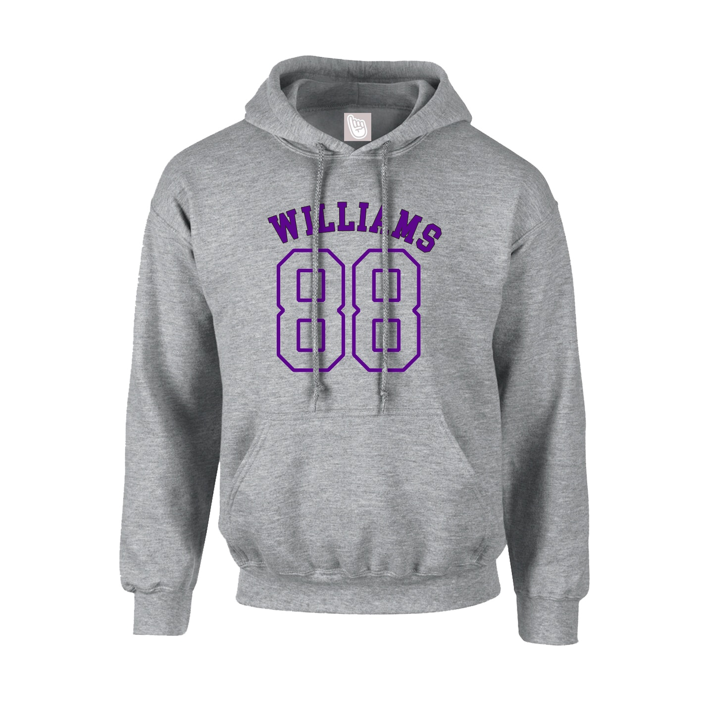 Youth Hoodie — Shirsey Arch in Grey