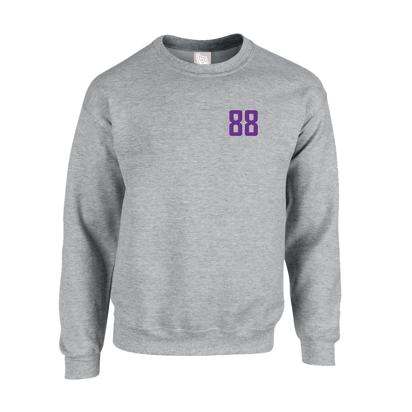 Fleece Crew — Front Shirsy in Grey