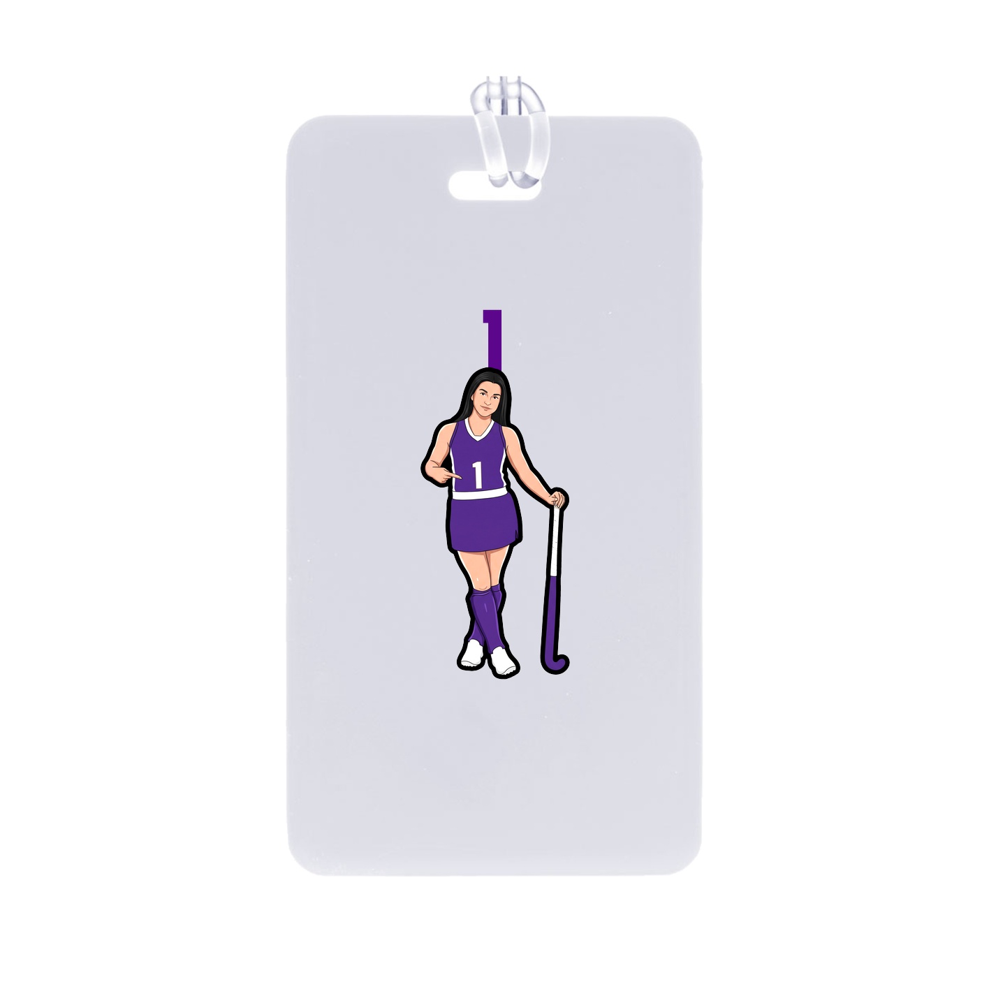 Bag Tag — Number Top in Classic