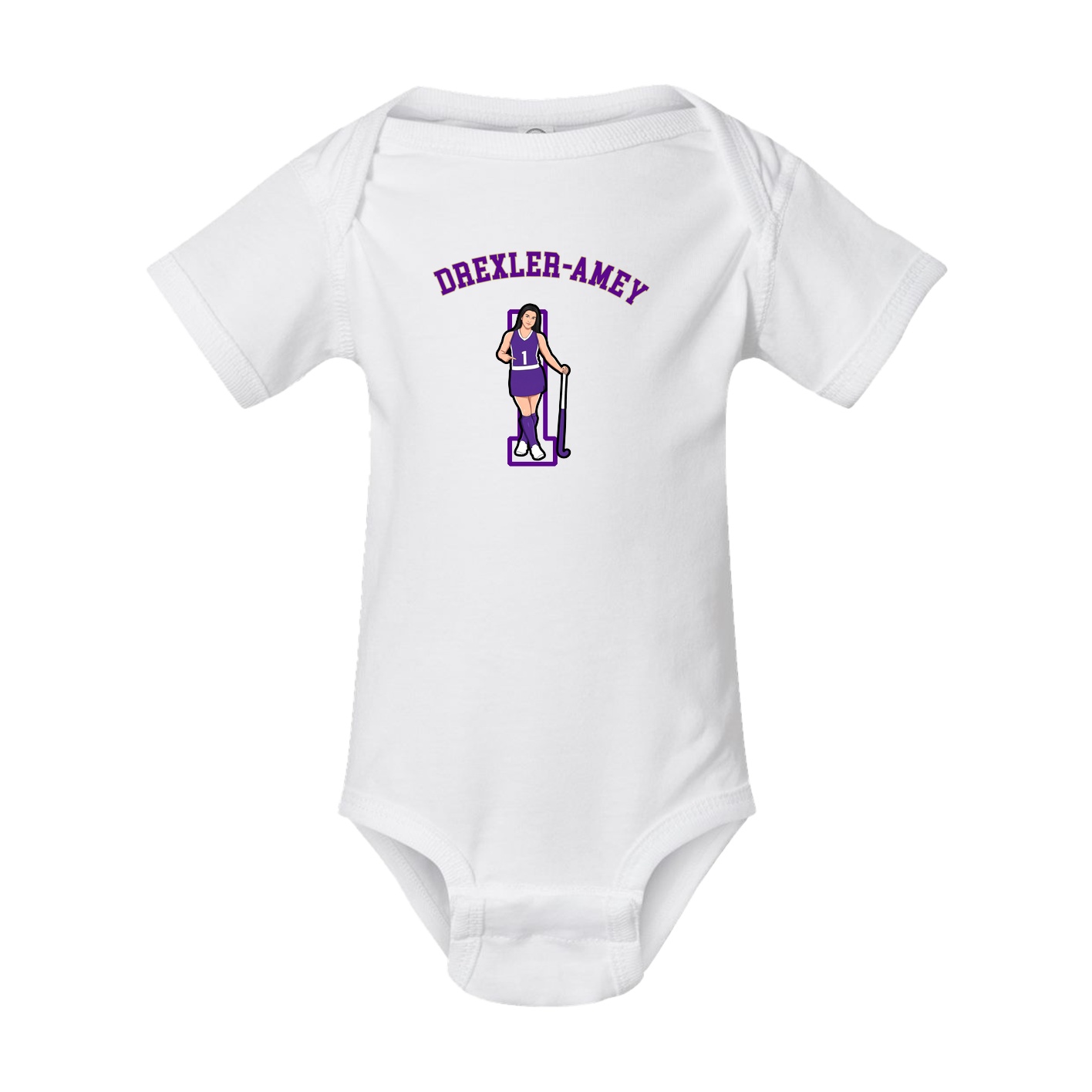 Baby Onesie — Shirsey Arch in White