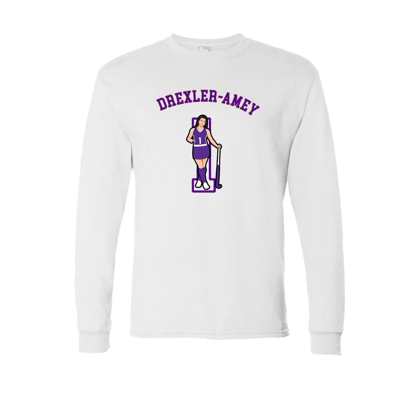 Long Sleeve Tee — Shirsey Arch in White