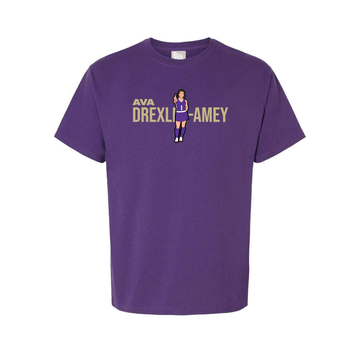 Tee — Player Name in Purple