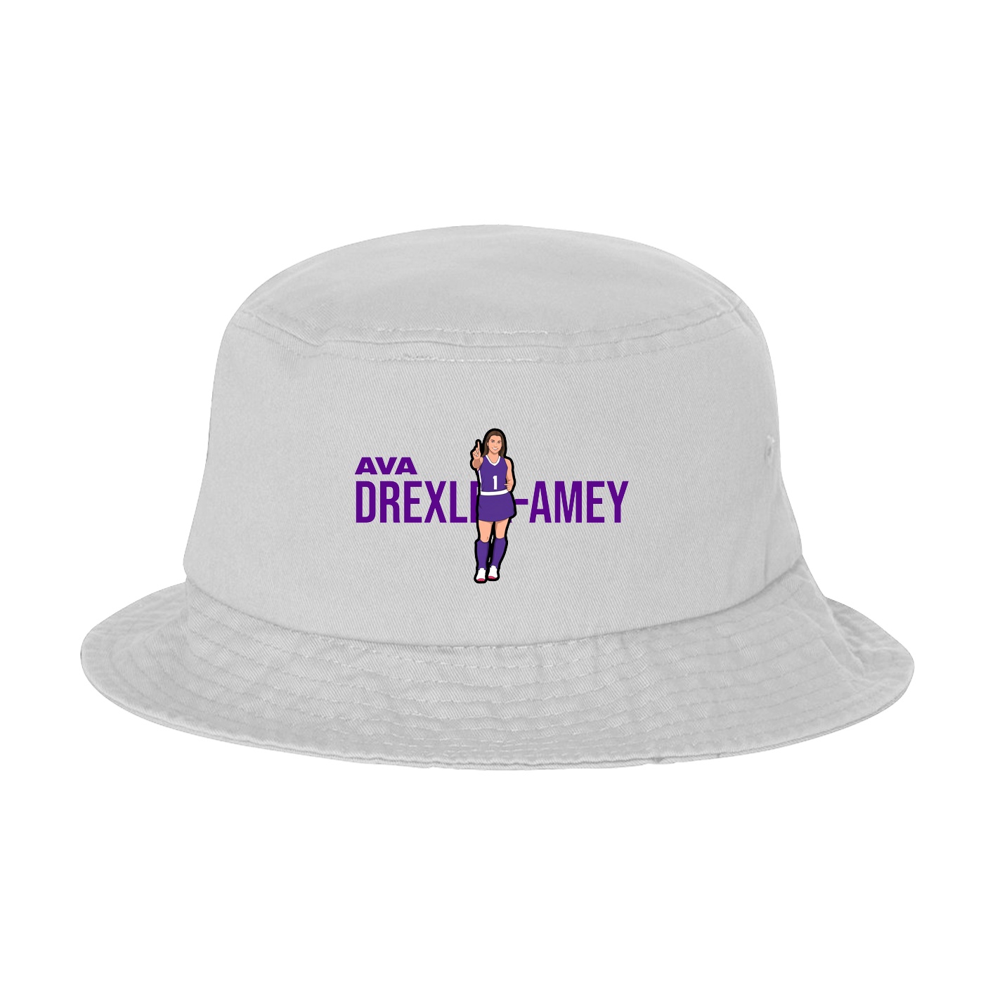 Bucket Cap — Player Name in White