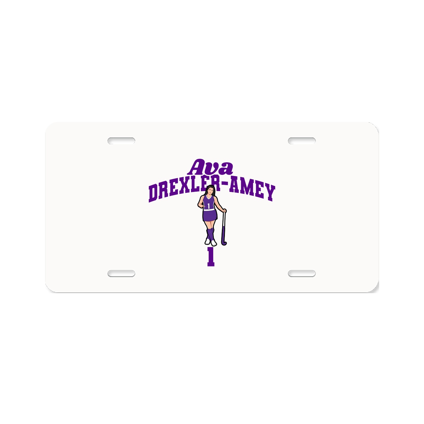 License Plate — Signature Arch in Classic