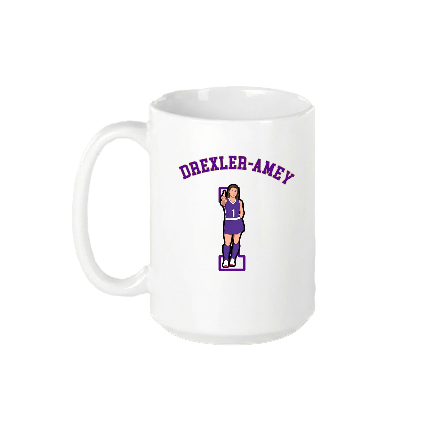 15oz Coffee Mug — Shirsey Arch in White