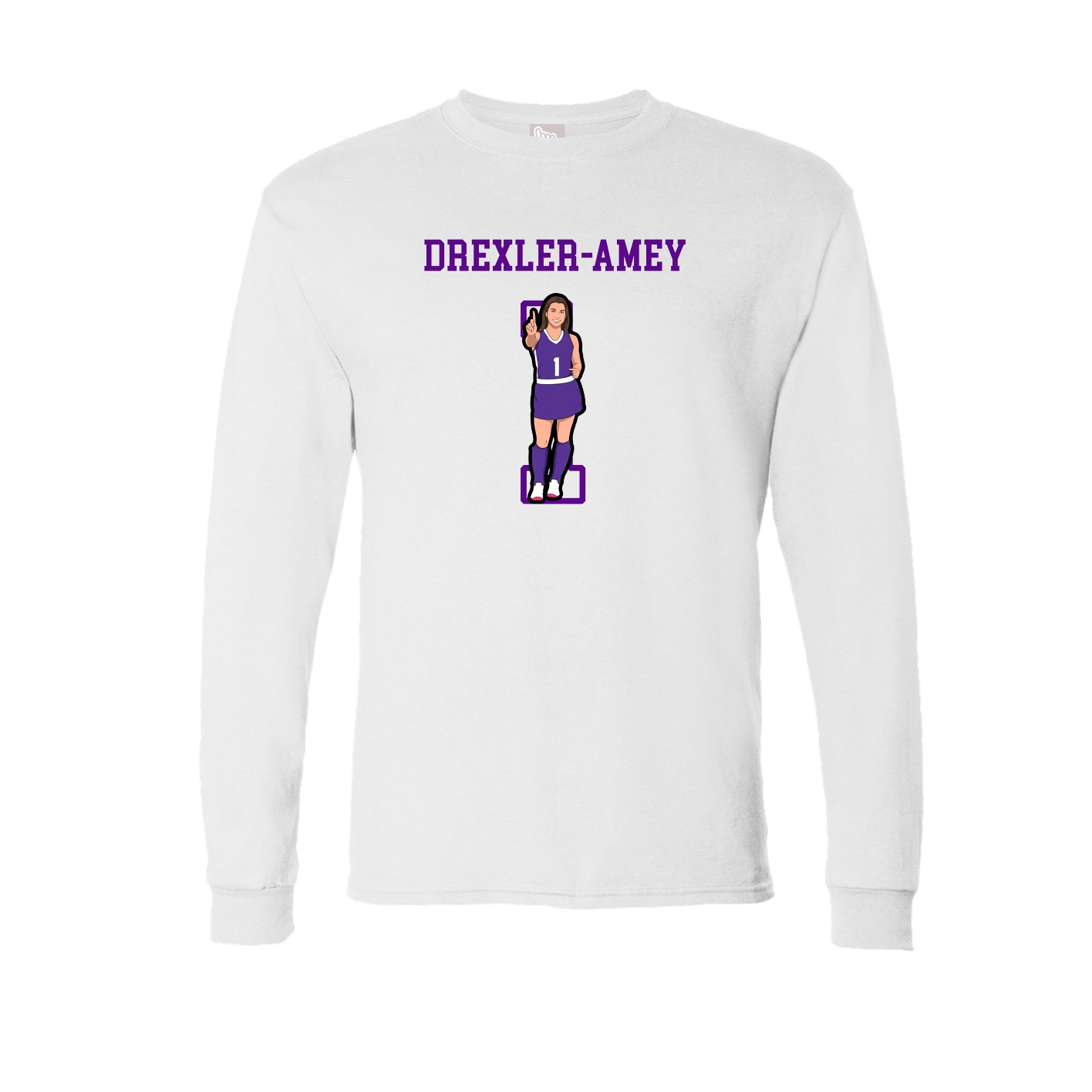 Long Sleeve Tee — Shirsey in White