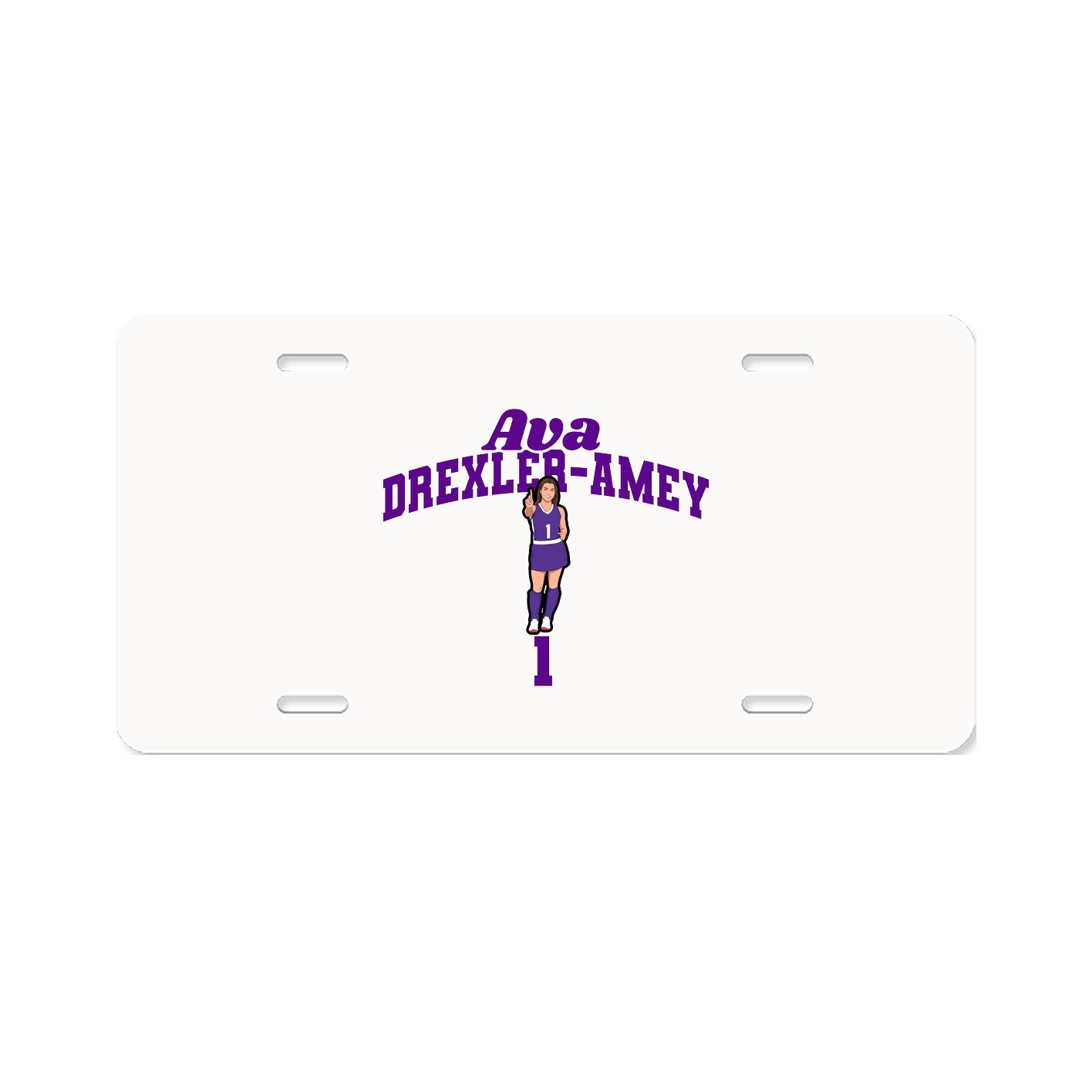 License Plate — Signature Arch in Classic