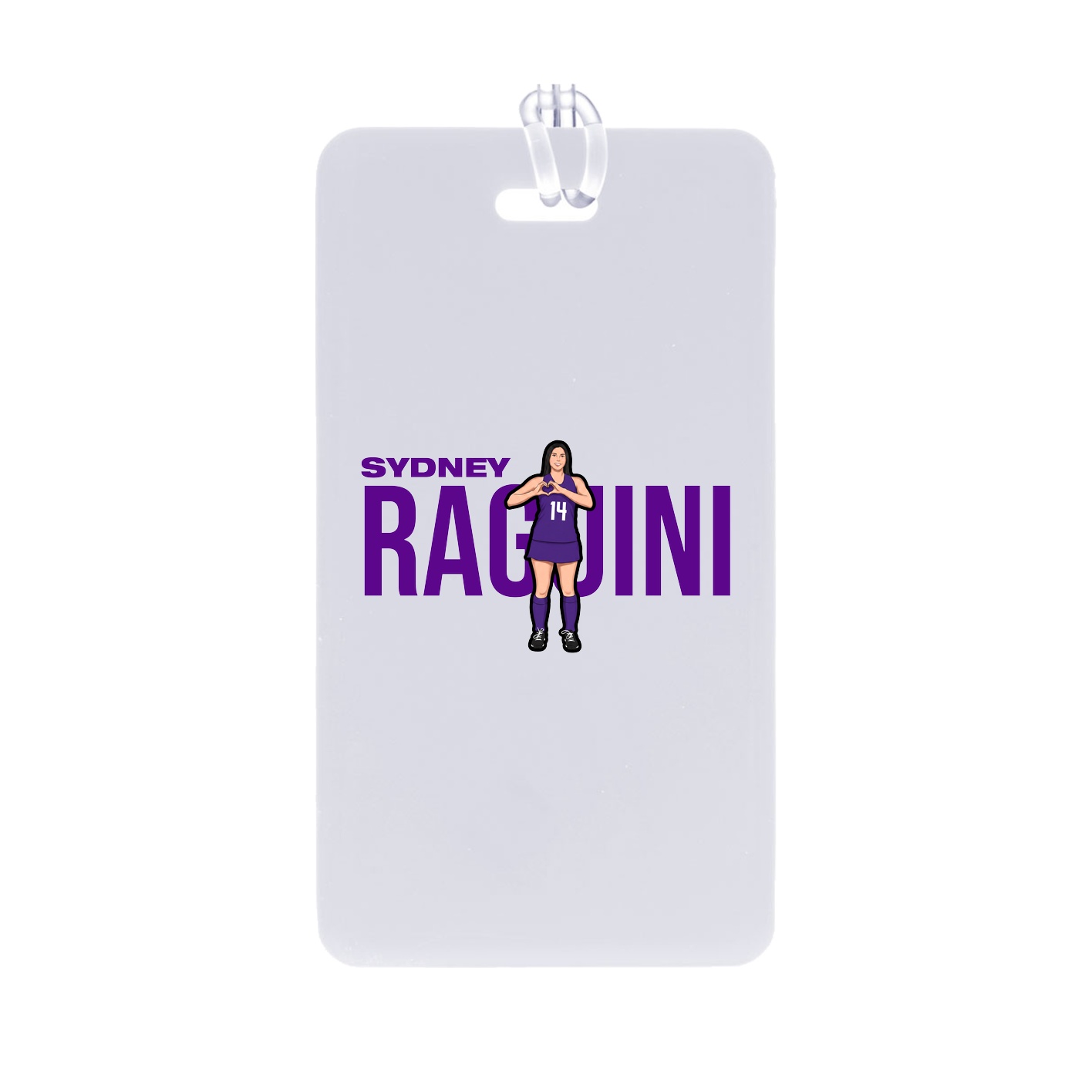 Bag Tag — Player Name in Classic