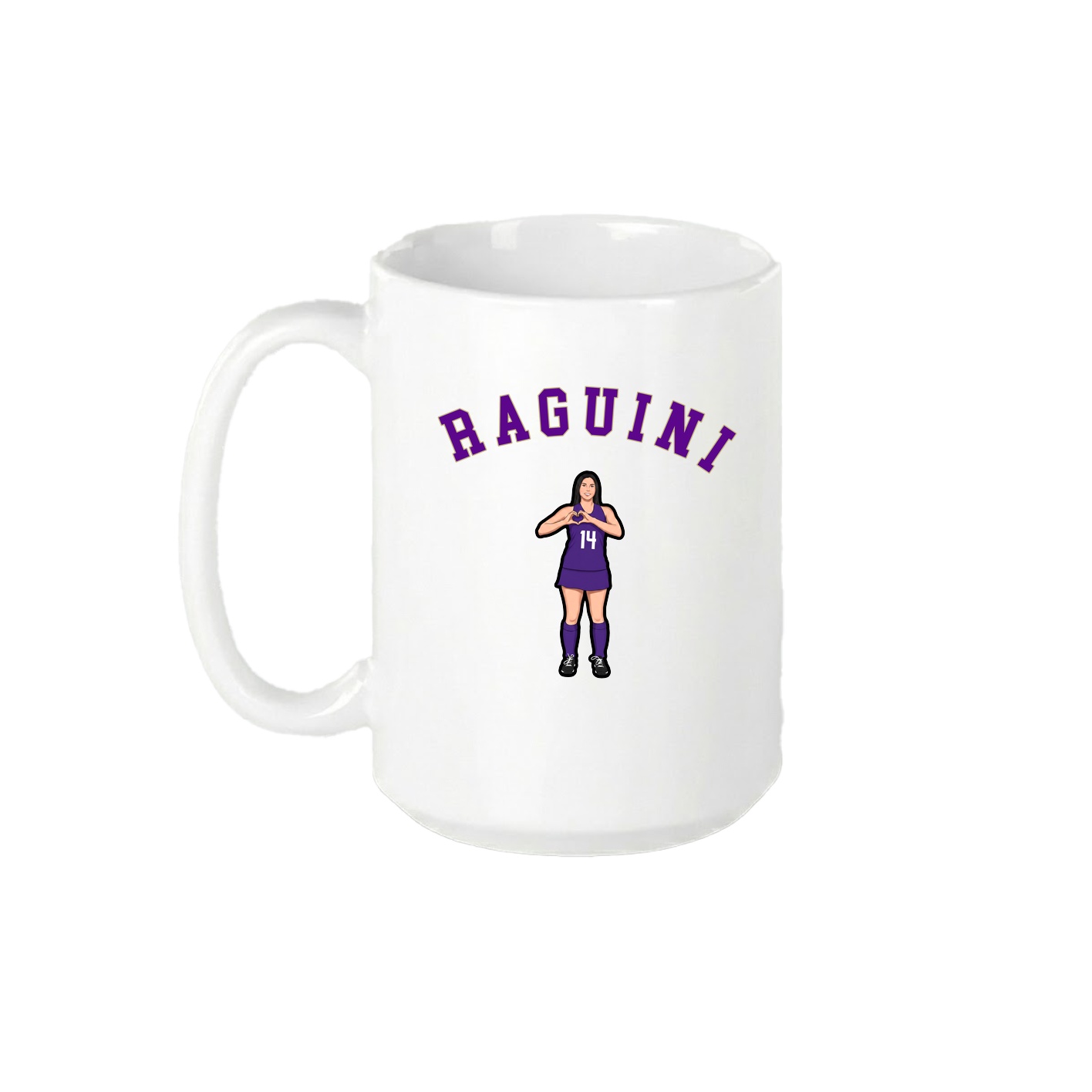 15oz Coffee Mug — Shirsey Arch in White