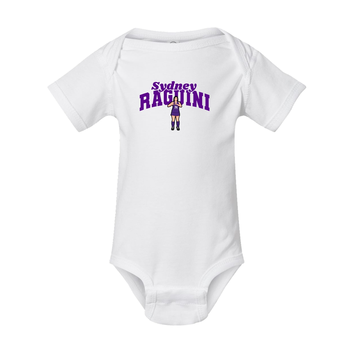 Baby Onesie — Signature Arch in White