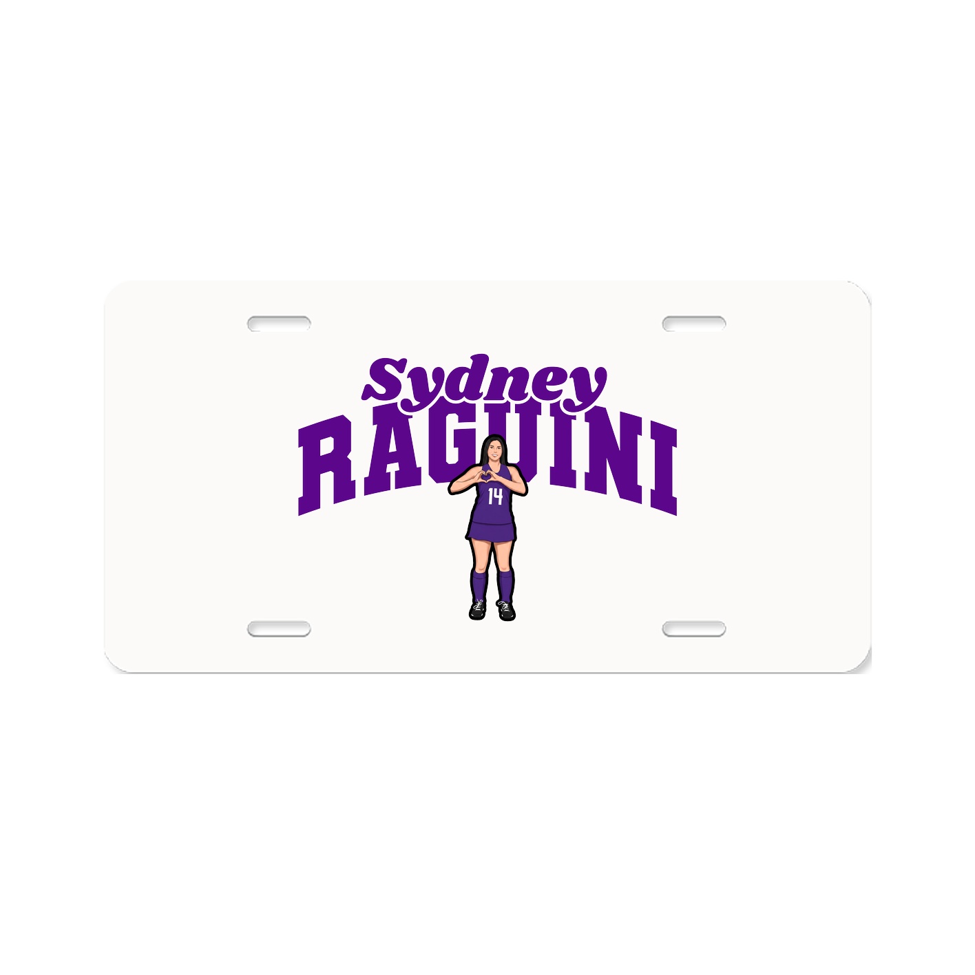License Plate — Signature Arch in Classic
