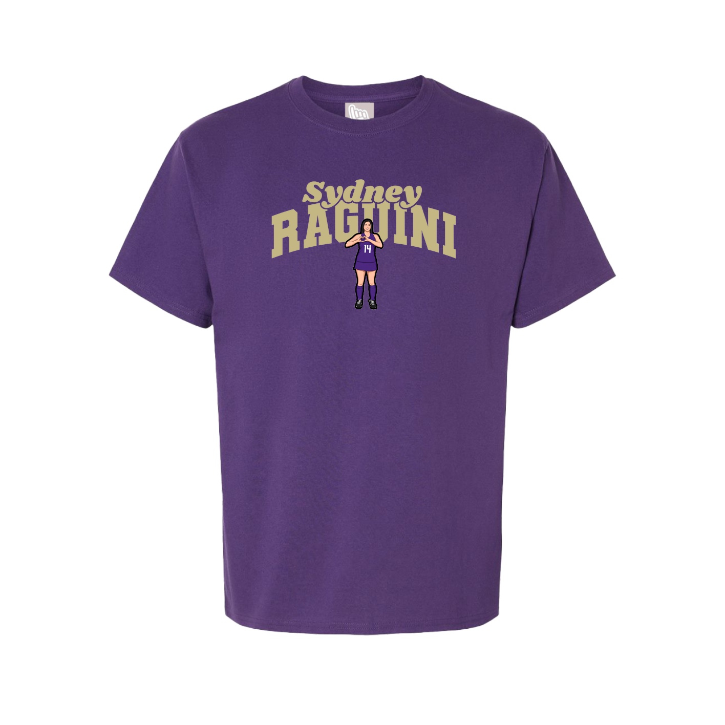Youth Tee — Signature Arch in Purple